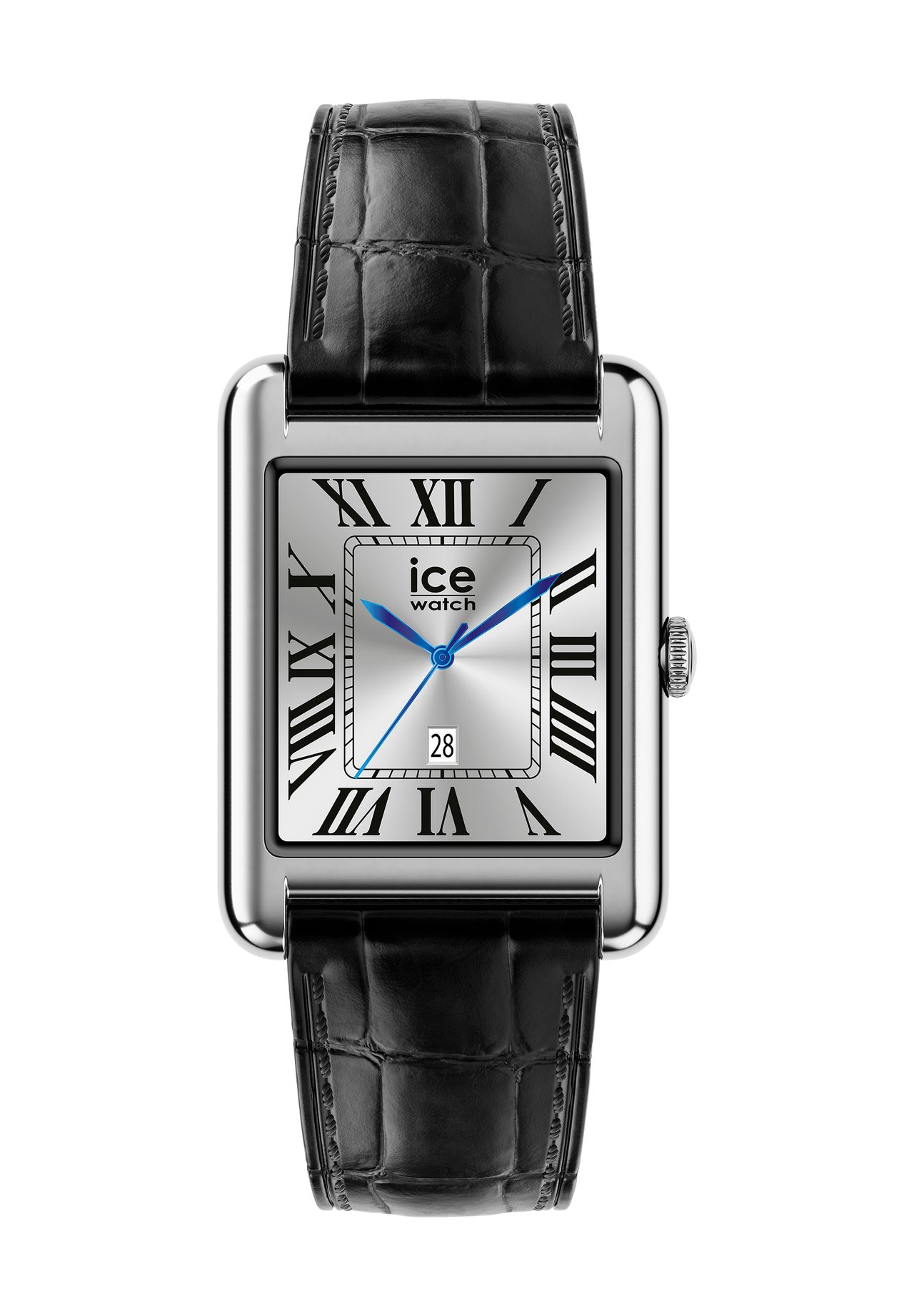 ice watch Damen Smartwatch '025280', CROCOSCHWARZ/SILBER, 99