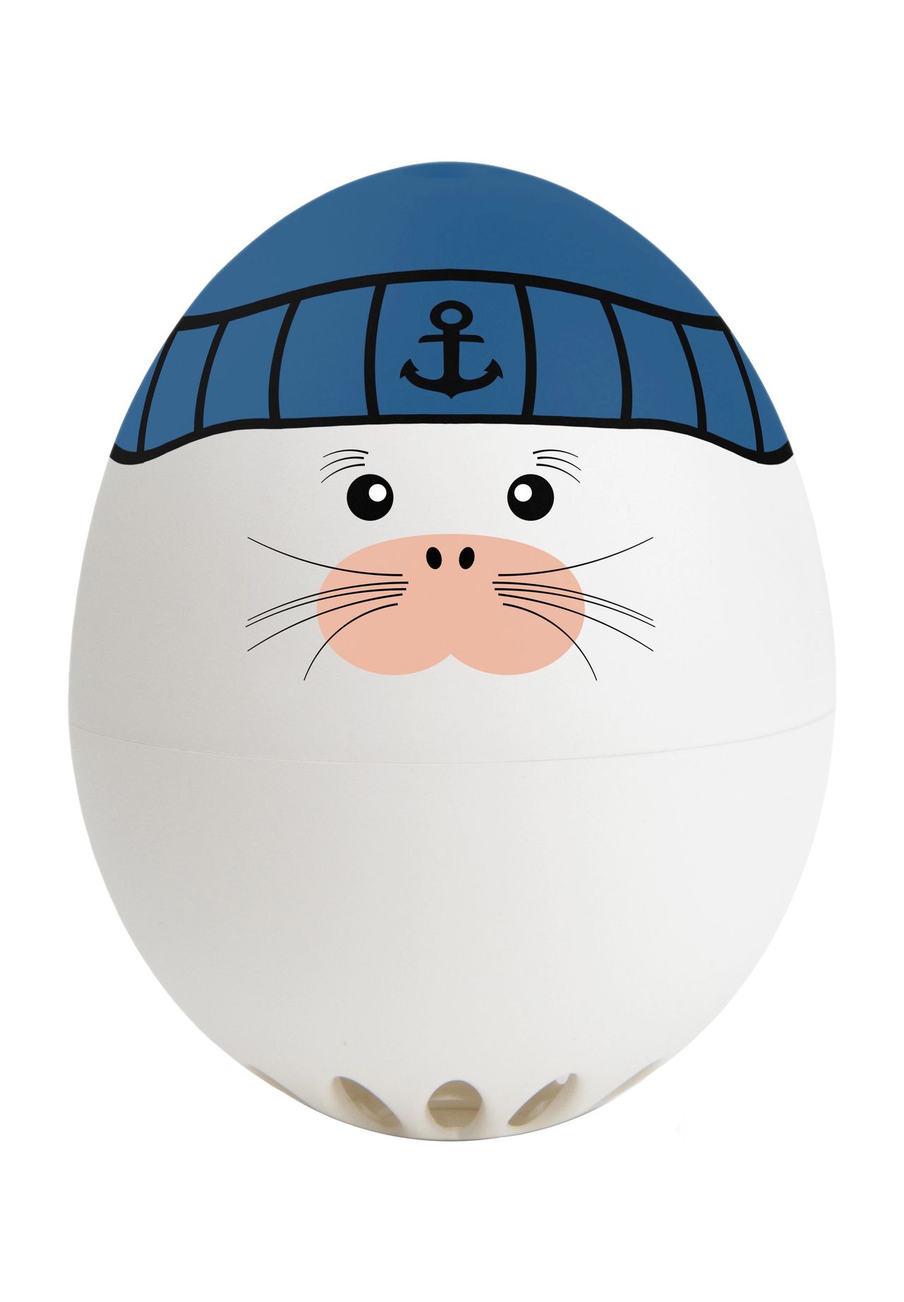 BRAINSTREAM Eieruhr 'Seehund', weiß|blau, 99