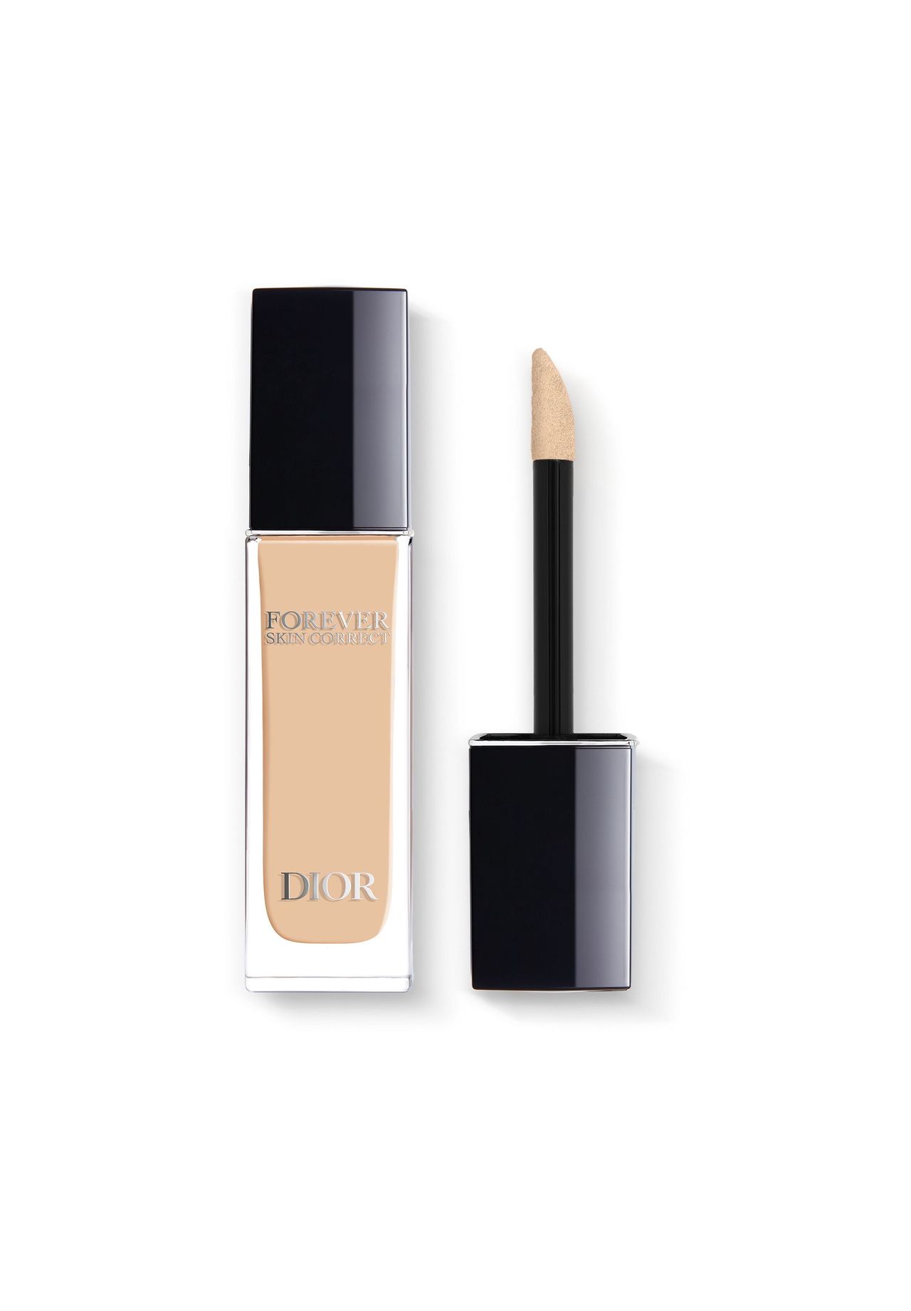 Dior Forever Skin Correct Korrigierender Concealer Mit Hoher Deckkraft – 24 Stunden Feuchtigkeitspflege Und Halt Kein Abfärben, Gesichts Make-up, concealer, Creme, beige (0,5N), langanhaltend|deckend, Deckkraft: Hoch,