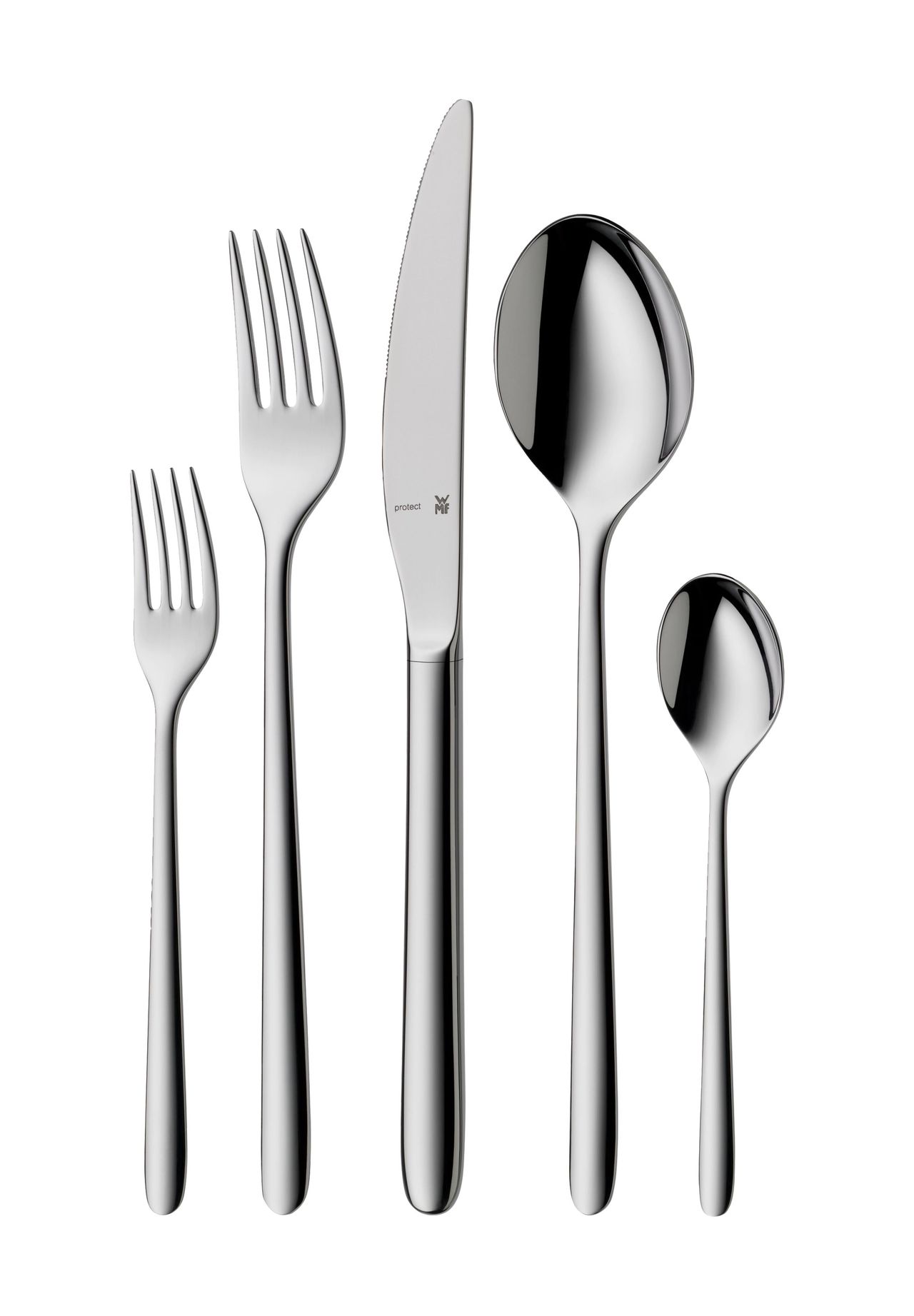 WMF Besteck-Set 'Flame Plus', 30-teilig, silber