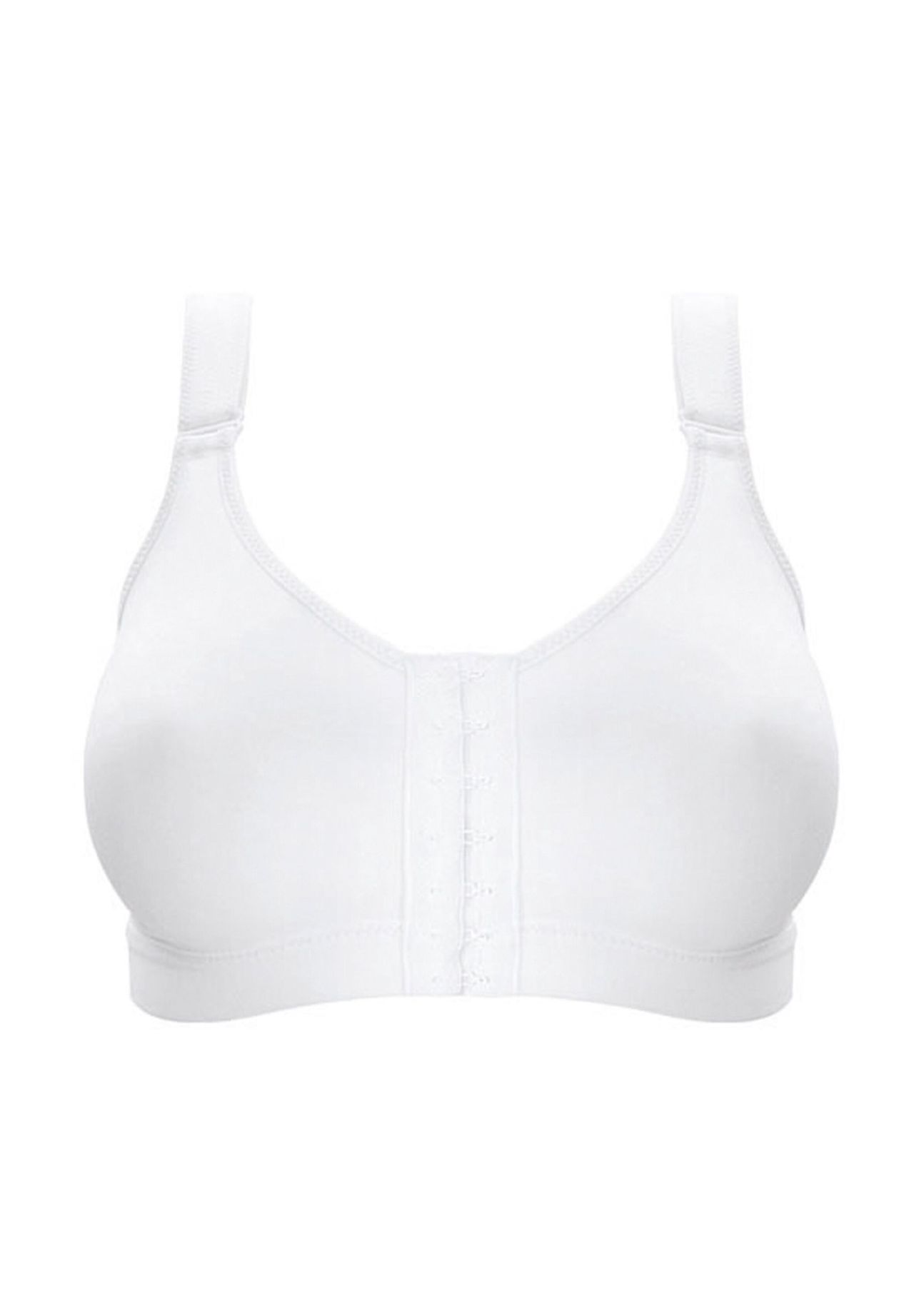 Anita Frontline Open Sport-BH, bügellos, Vorderverschluss, für Damen, weiß, 75B