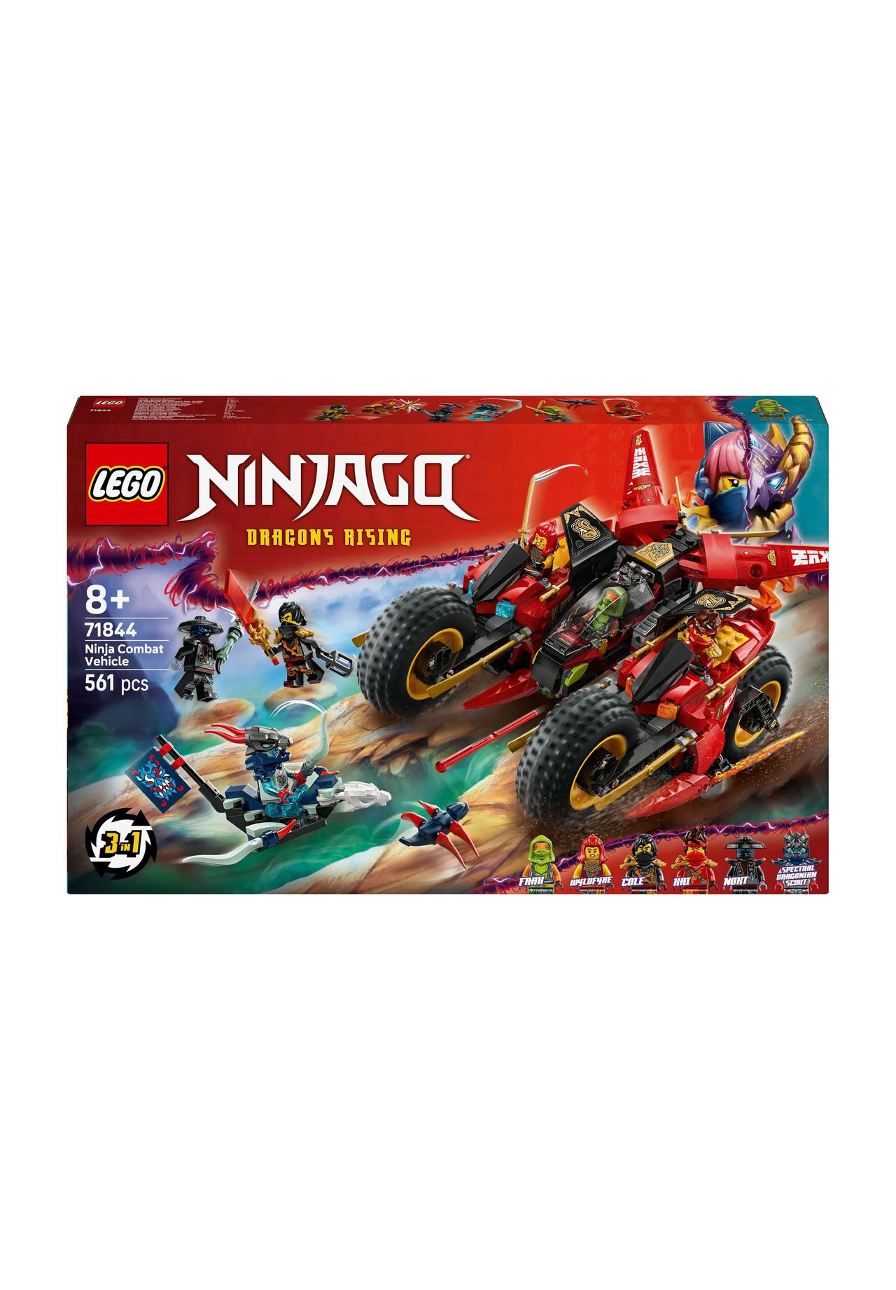 LEGO® NINJAGO® - 71844 Ninja-Actionflitzer