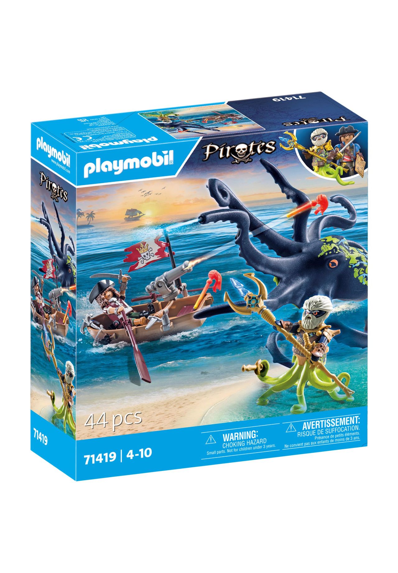 playmobil® Pirates - Kampf gegen den Riesenoktopus 71419