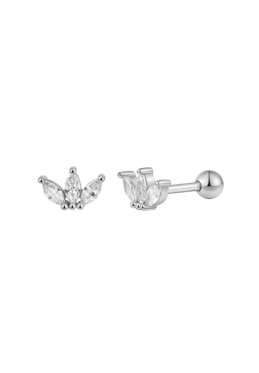 XENOX Damen Piercing, 925er Silber, GOLD