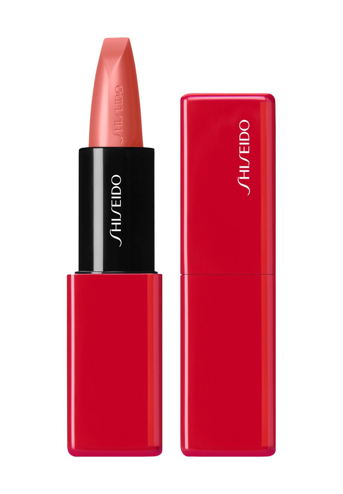SHISEIDO Technosatin Gel Lipstick, Lippen Make-up, lippenstifte, pink (FUCHSIA FLUX), silk|glänzend|langanhaltend, Deckkraft: Hoch, pink, 3