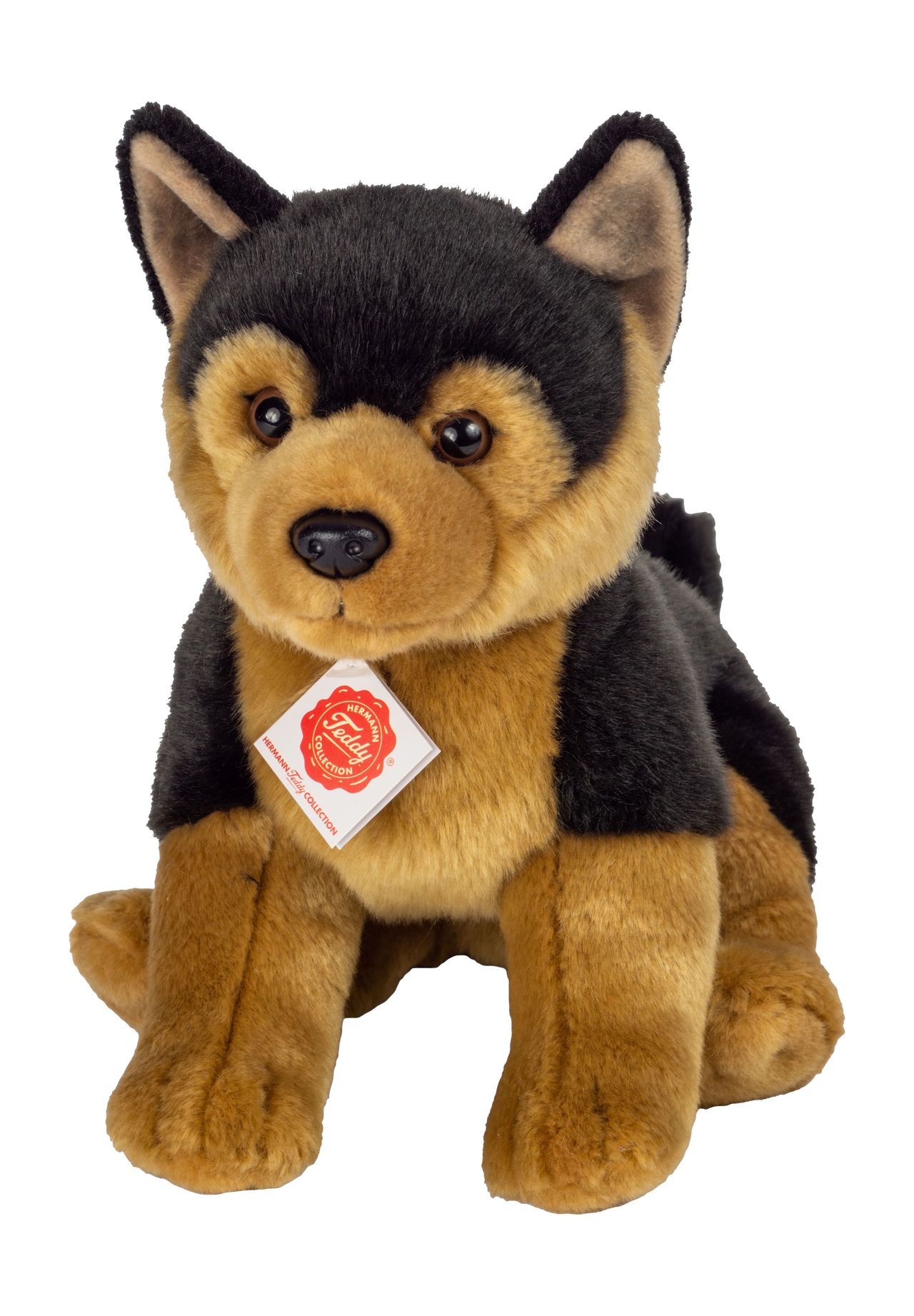 HERMANN Teddy COLLECTION® Kuscheltier 'Schäferhund Welpe', braun