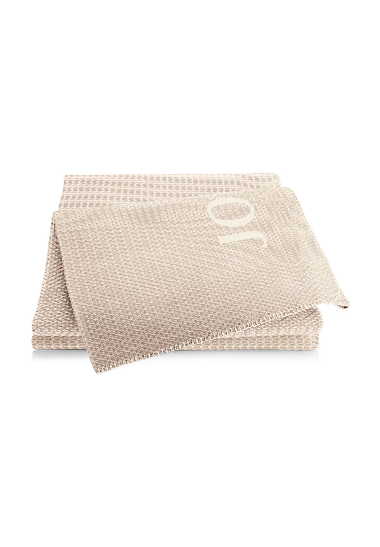 JOOP! Wohndecke 'Woven', beige