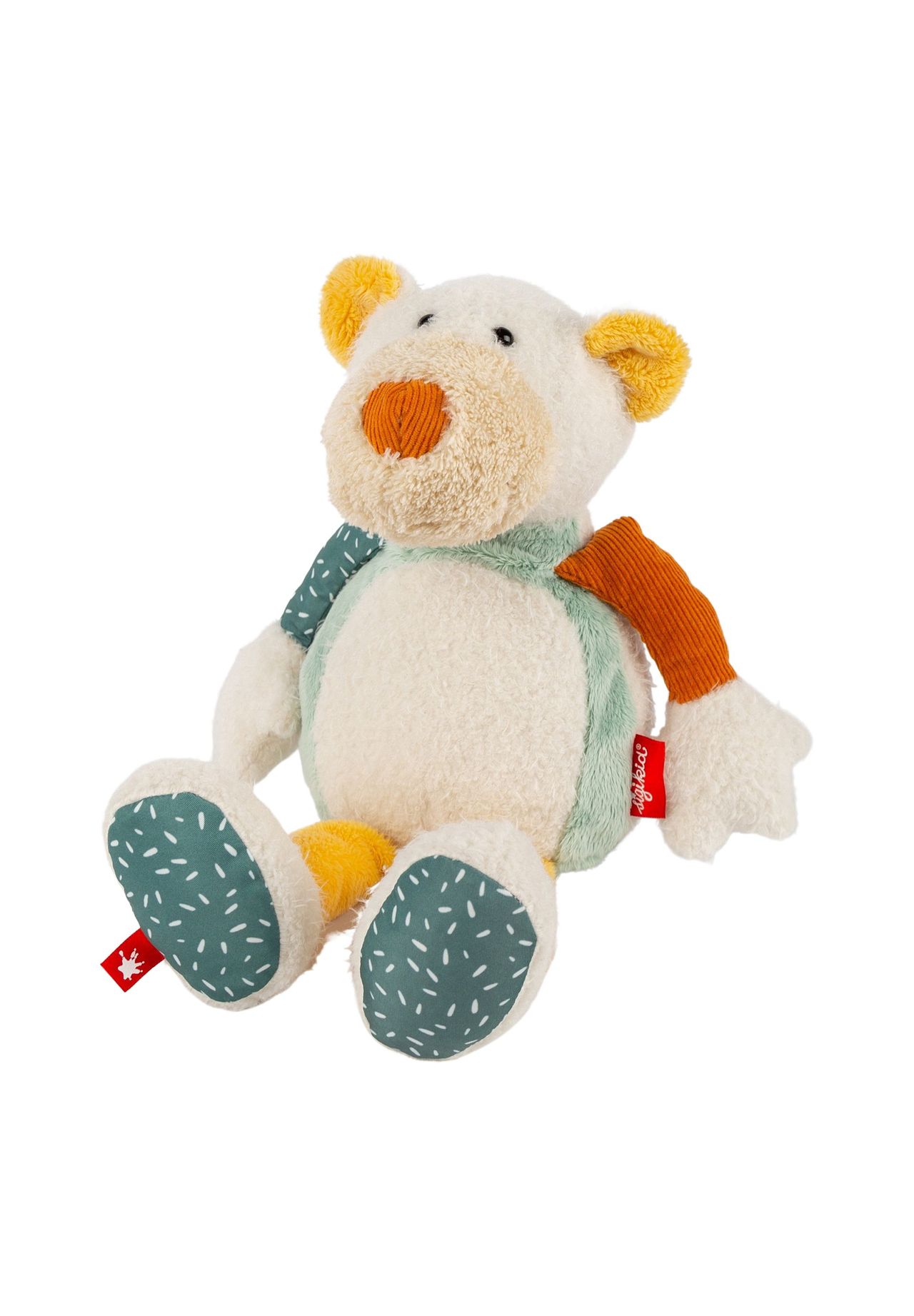 sigikid® Eisbär Patchwork Sweety, für Babys und Kinder, weiß|mehrfarbig, 99