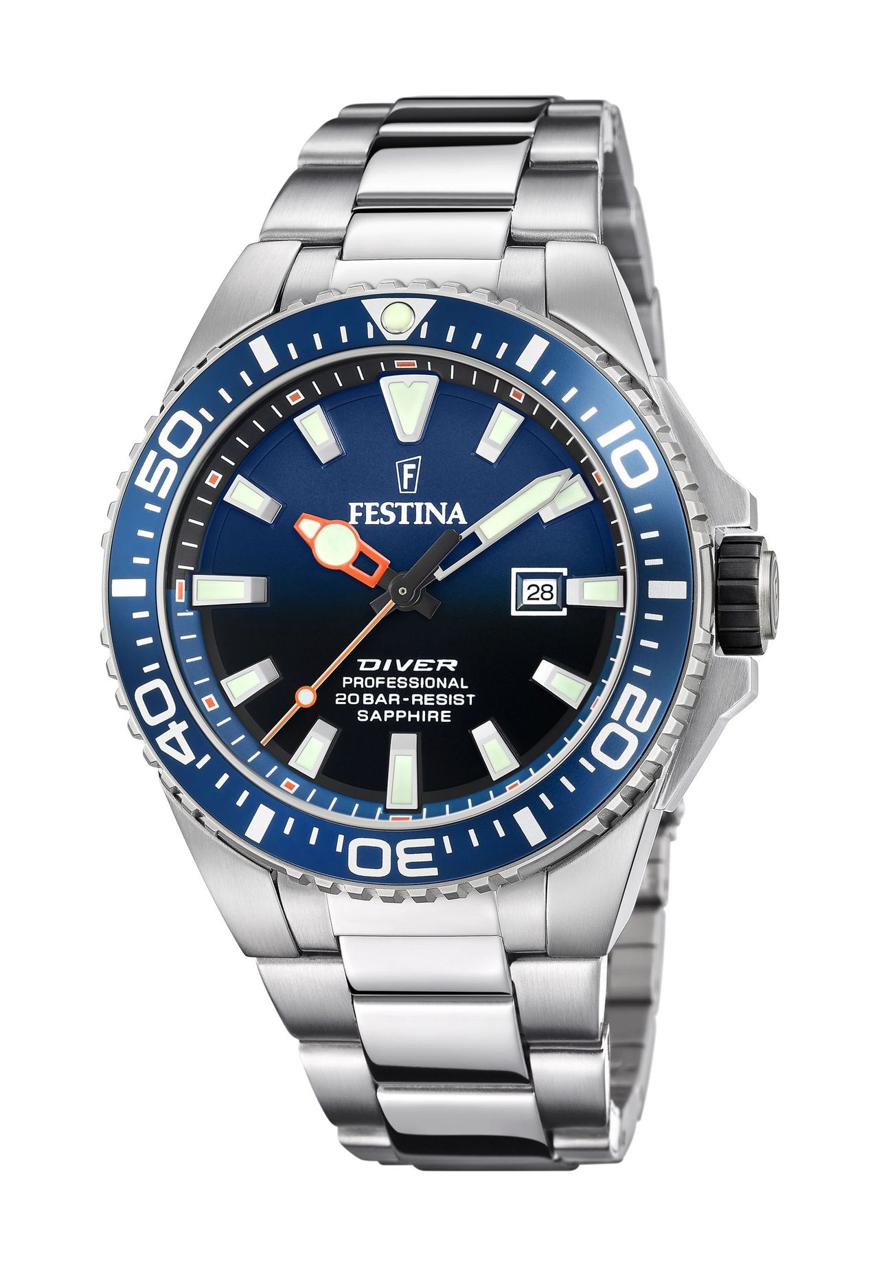 FESTINA Herrenuhr 'F20663', BLAU