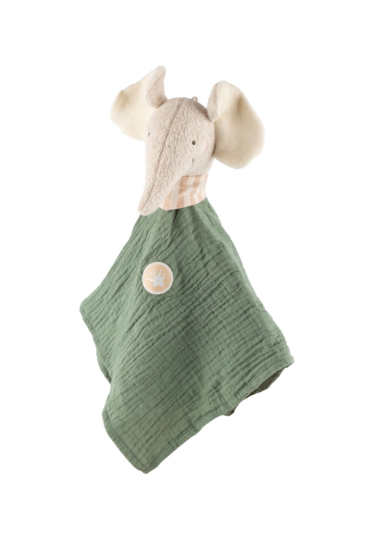 sigikid® Schnuffeltuch Trösterchen Elefant Baby Geschenk, für Babys und Kleinkinder, grün, 99