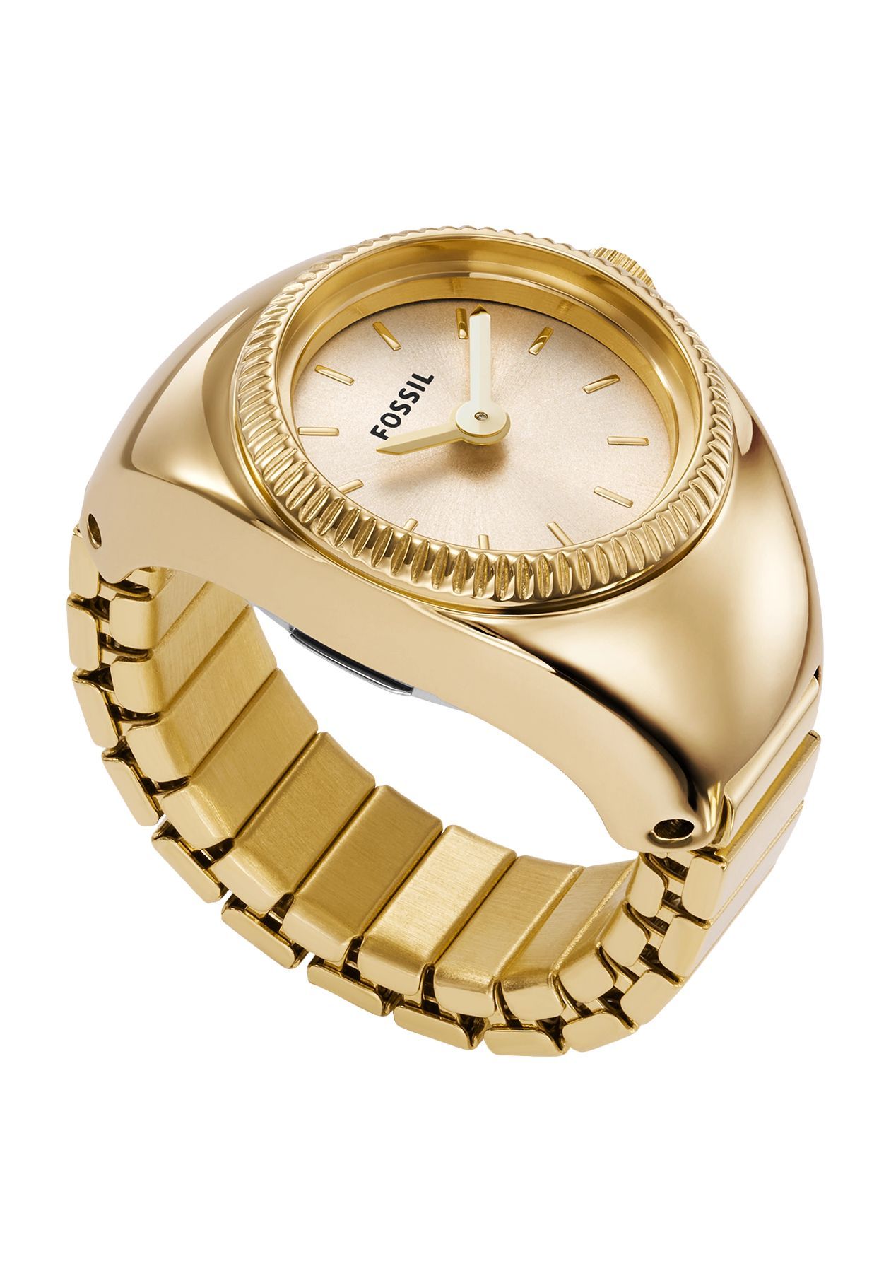 FOSSIL Damen Ring-Uhr 'ES5246', gold