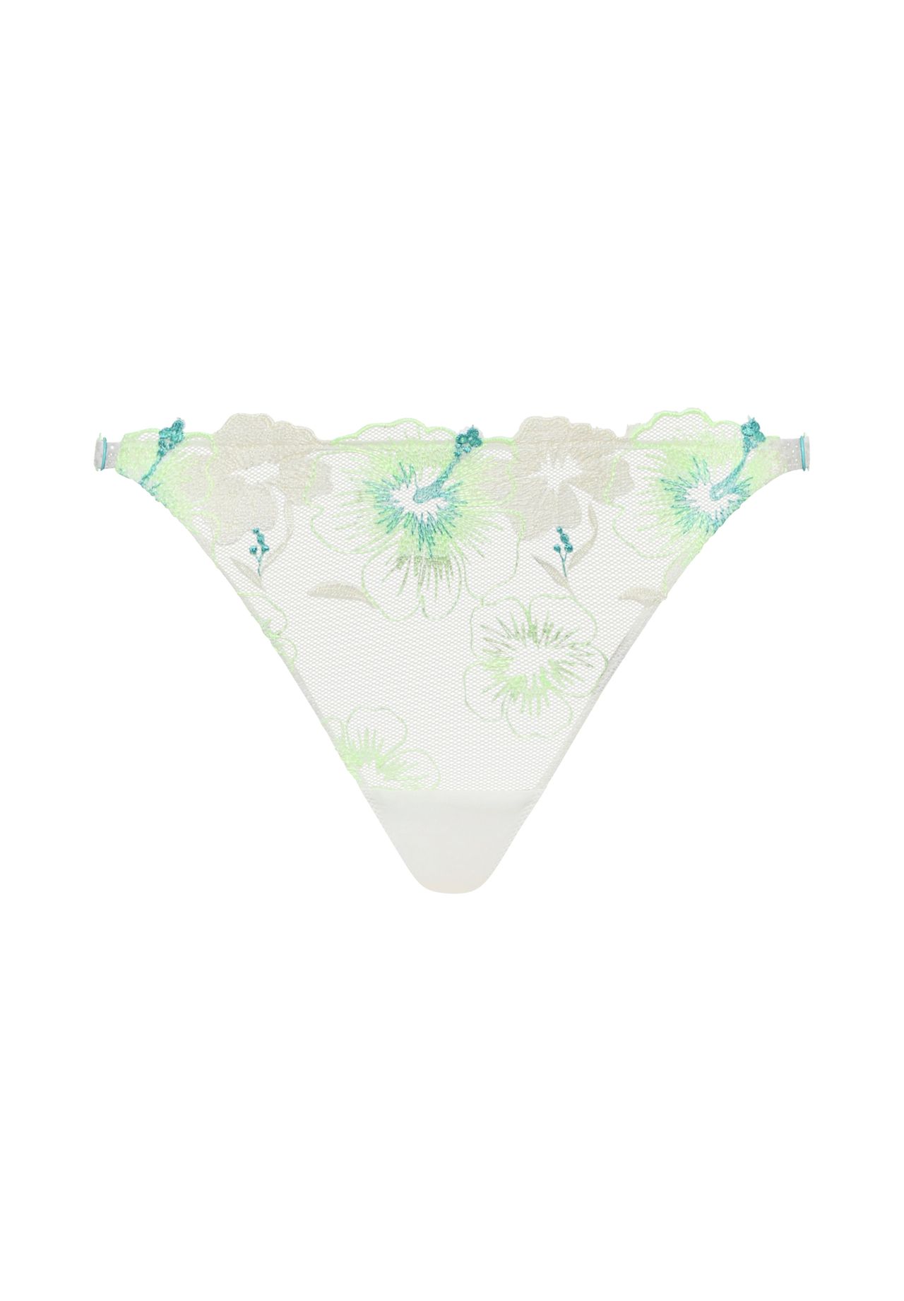 CHANTELLE Tanga Daydream, Stickerei, für Damen, grün, 38