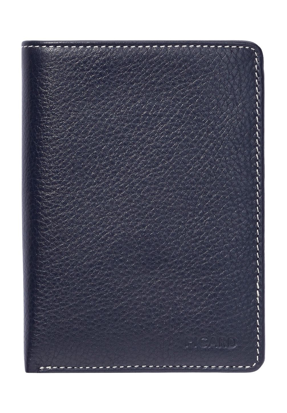 PICARD Geldbörse 'Diego', Leder, uni, für Damen, blau