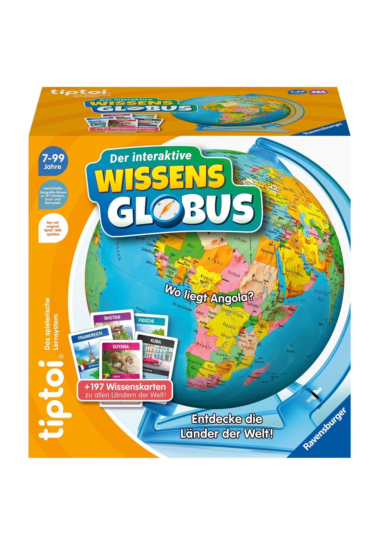 Ravensburger tiptoi Der interaktive Wissens-Globus