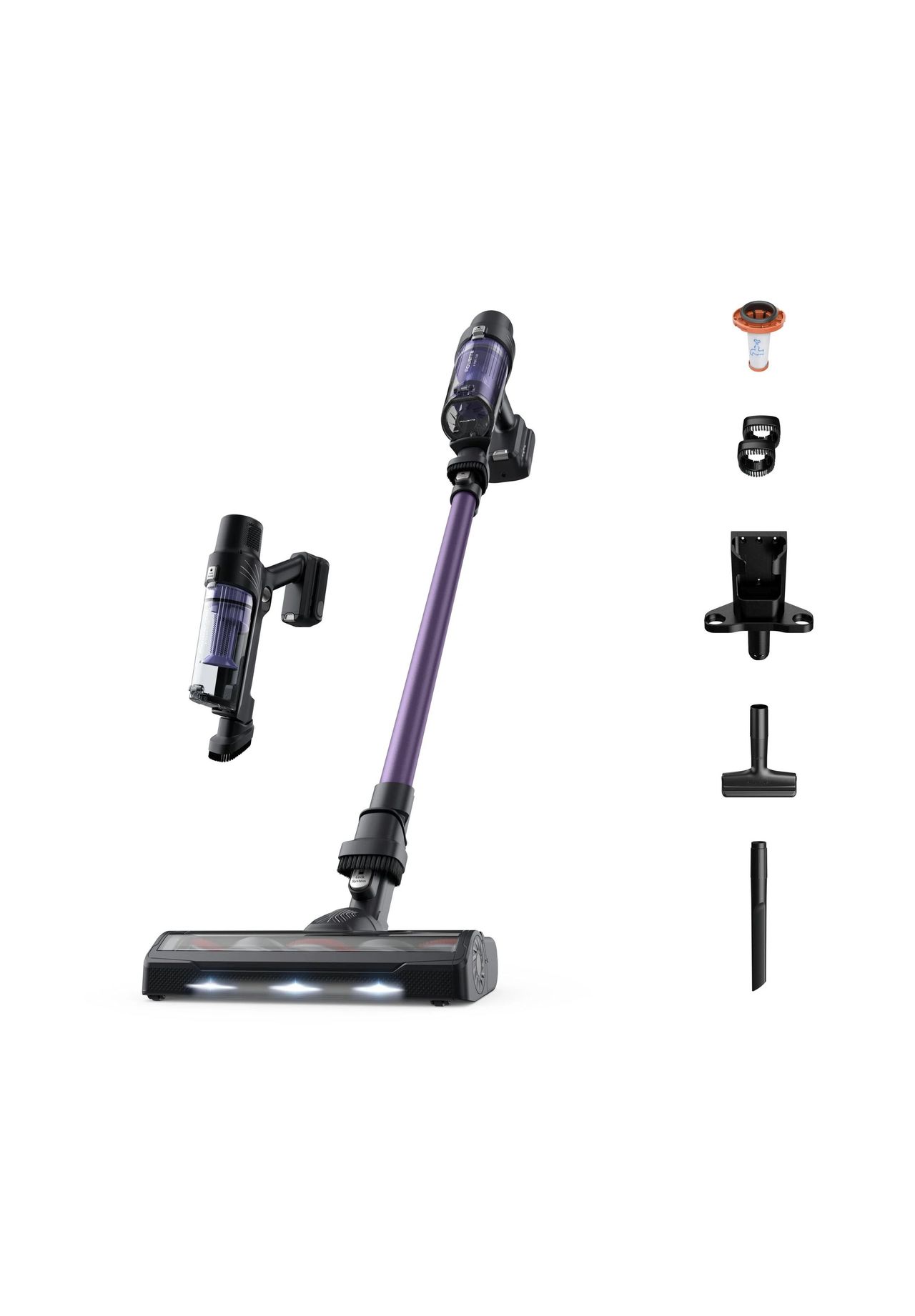 Rowenta® Akkustaubsauger 'X-PERT 7.60', 140 Watt, lila|schwarz, 99