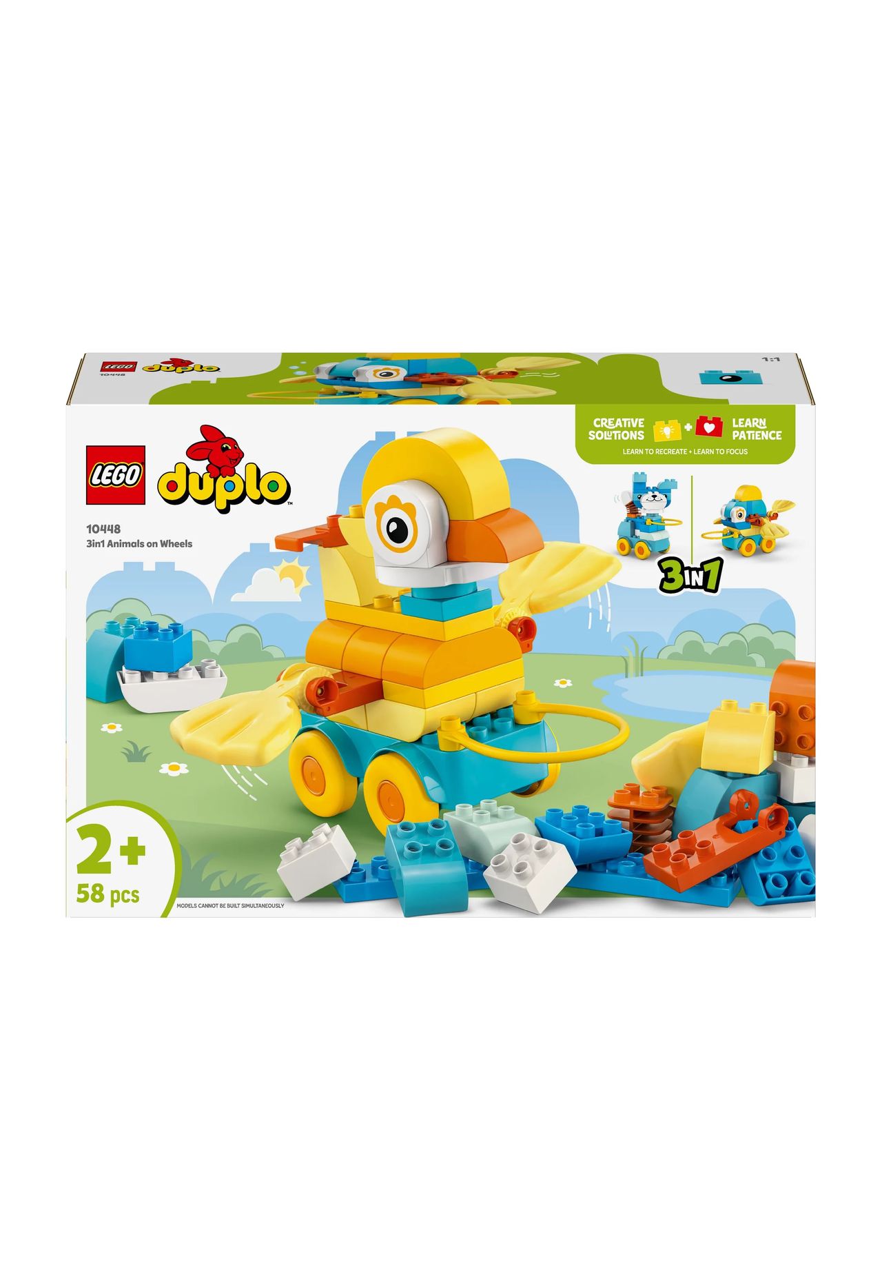 LEGO® DUPLO® - 10448 Tiere auf Rädern 3-in-1-Set