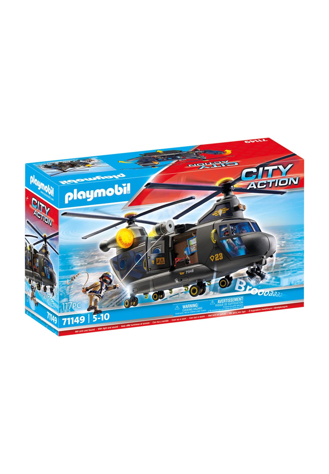 playmobil® City Action - SWAT-Rettungshelikopter 71149, DUMMY, 99