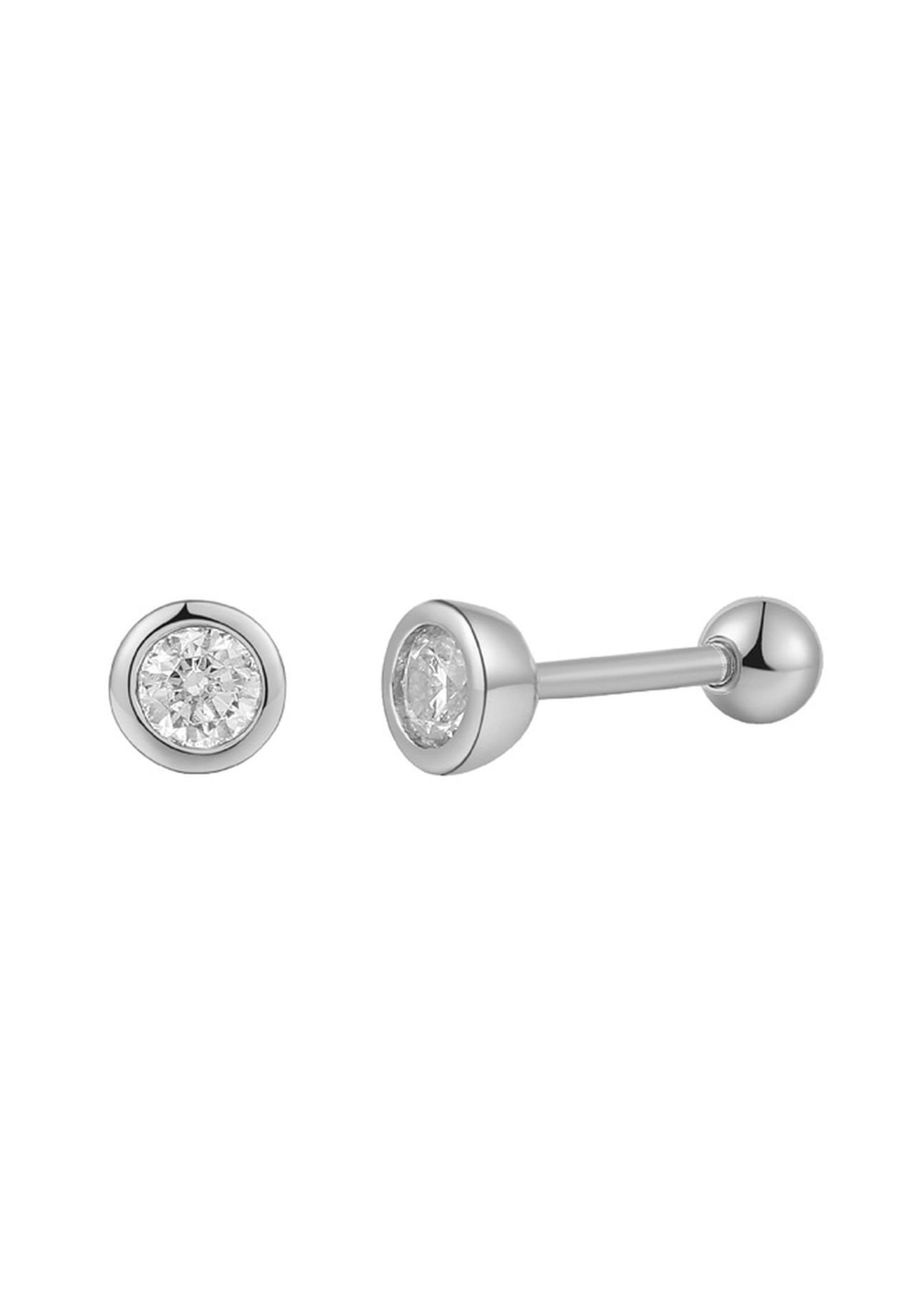 XENOX Damen Piercing, 925er Silber, GOLD, 99