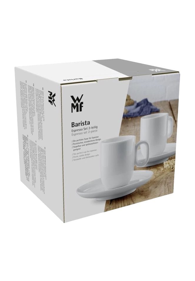 WMF Barista Espressotassen-Set, 4-teilig, weiß