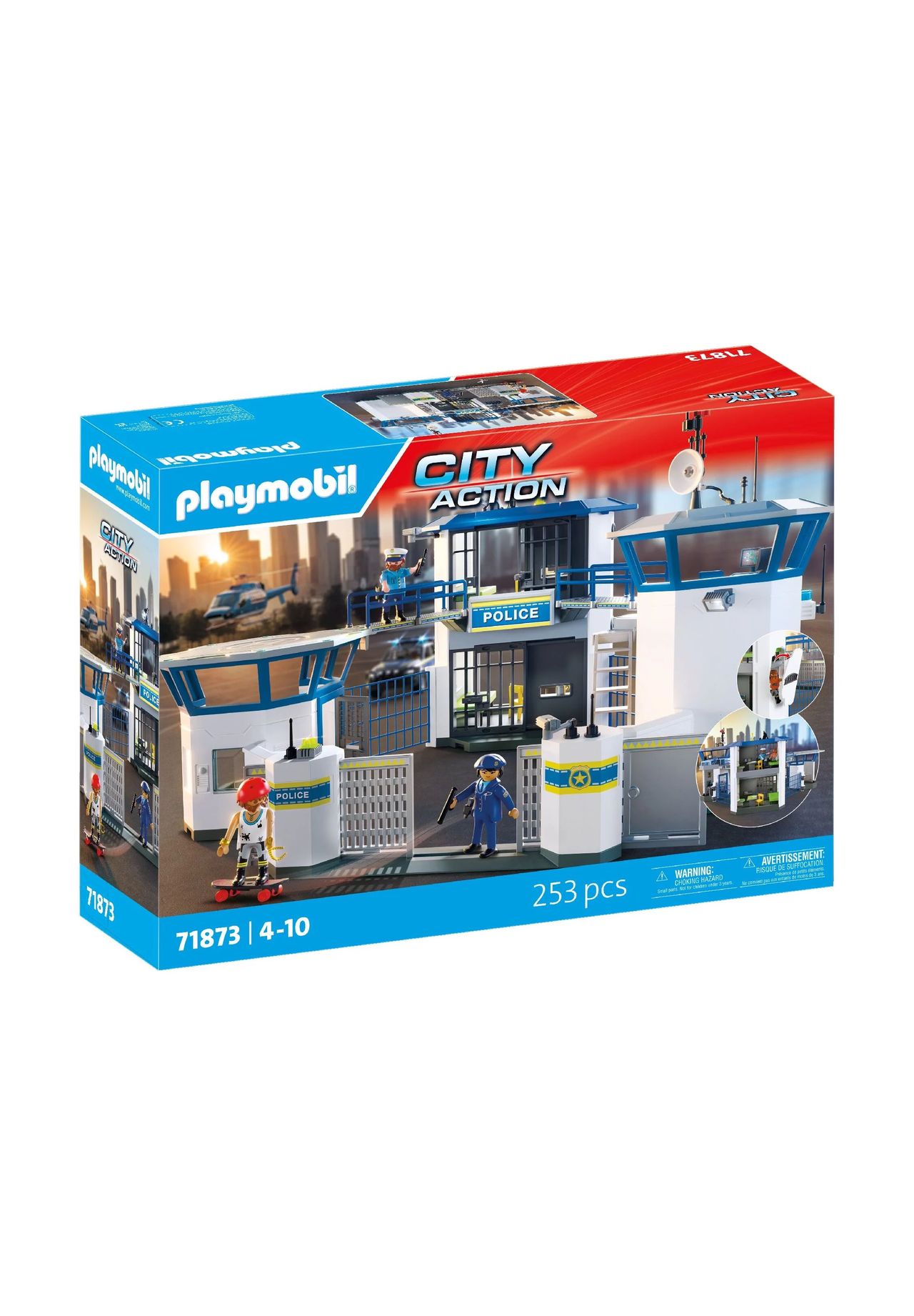 playmobil® City Action - Polizei-Kommandozentrale 71873, 152 MEHRFARBIG, 99
