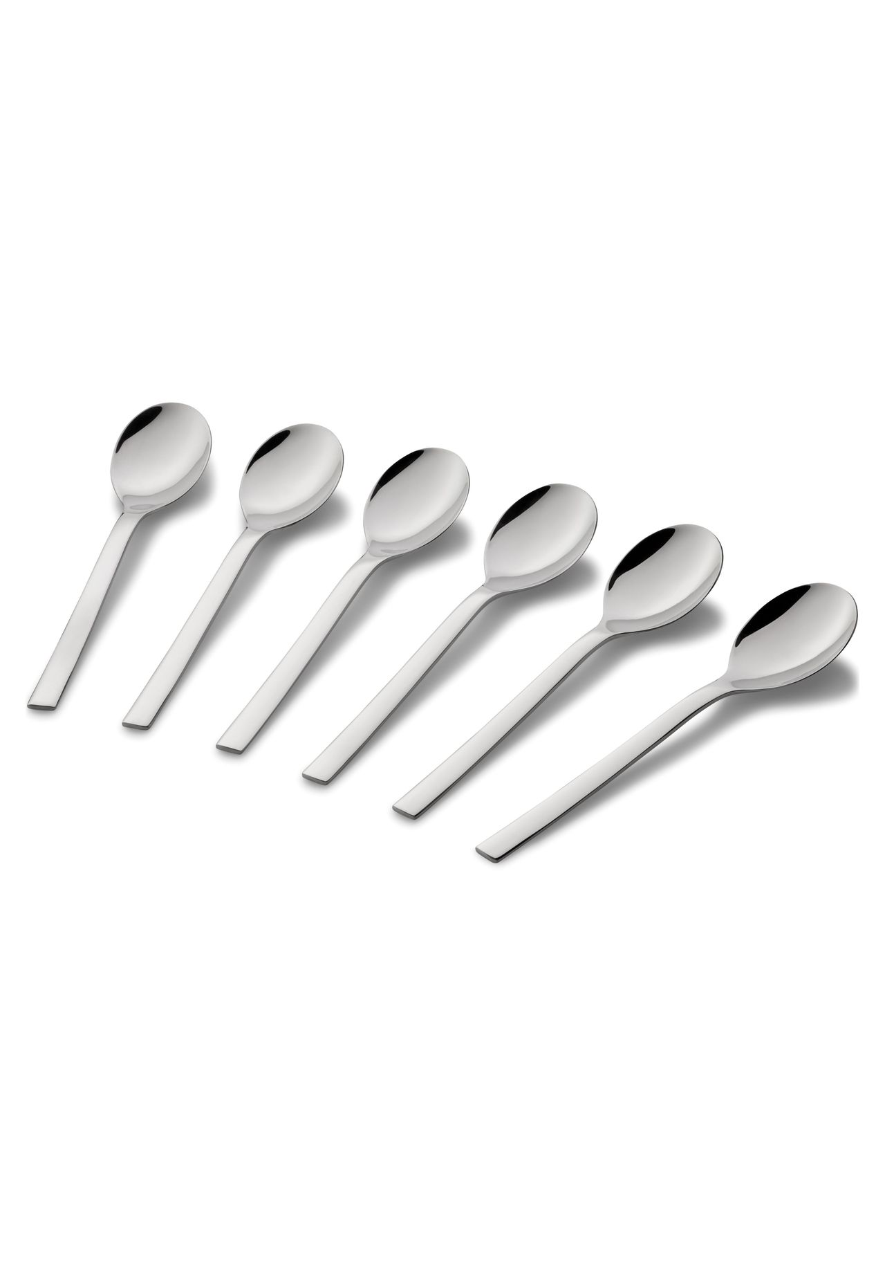 WMF Kaffeebecherlöffel, 6er Pack, silber