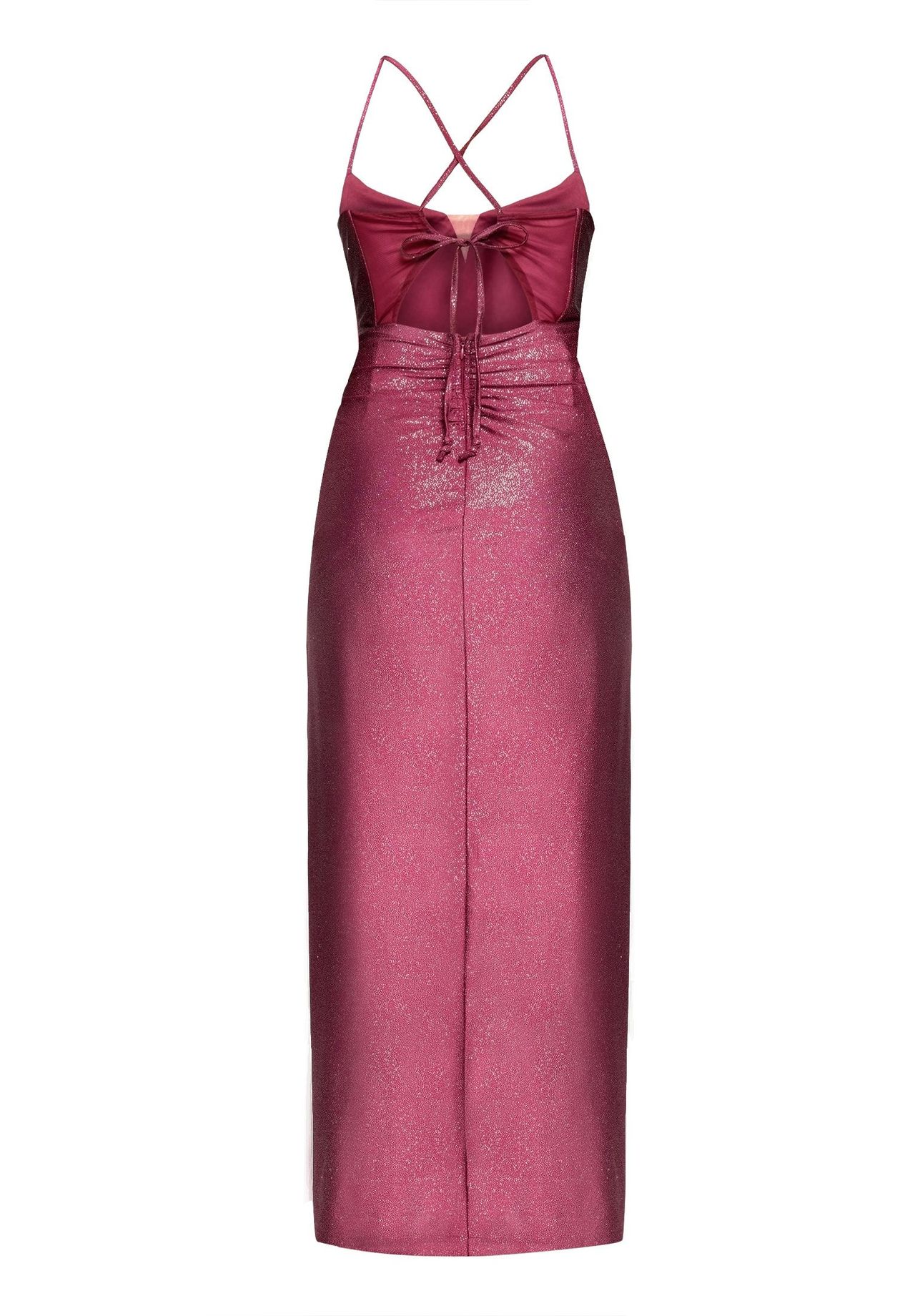 Vera Mont Abendkleid, V-Ausschnitt, für Damen, rot, 32