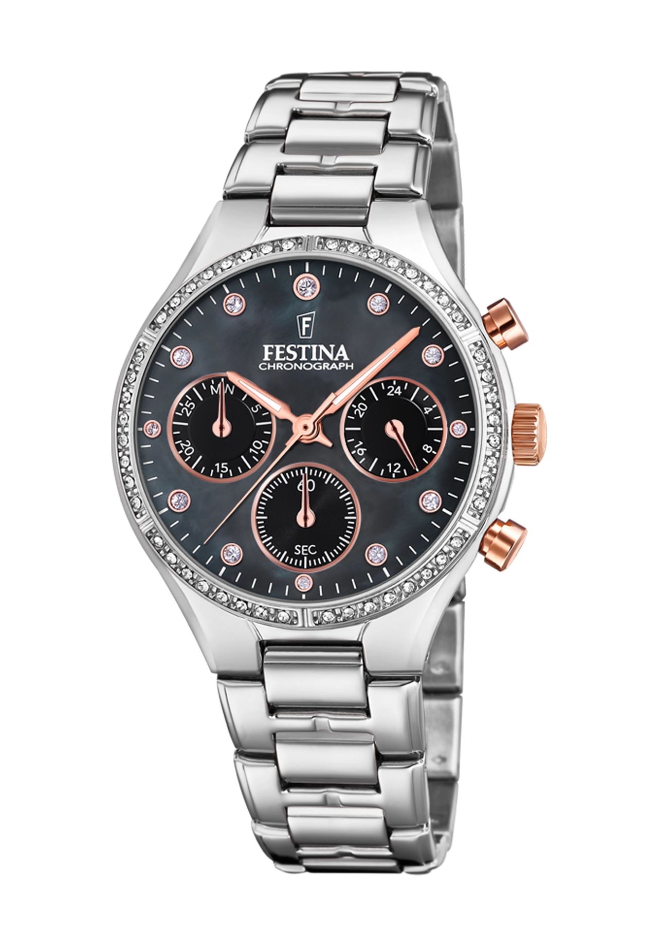 FESTINA Damen Armbanduhr 'F20401/4', SILBER