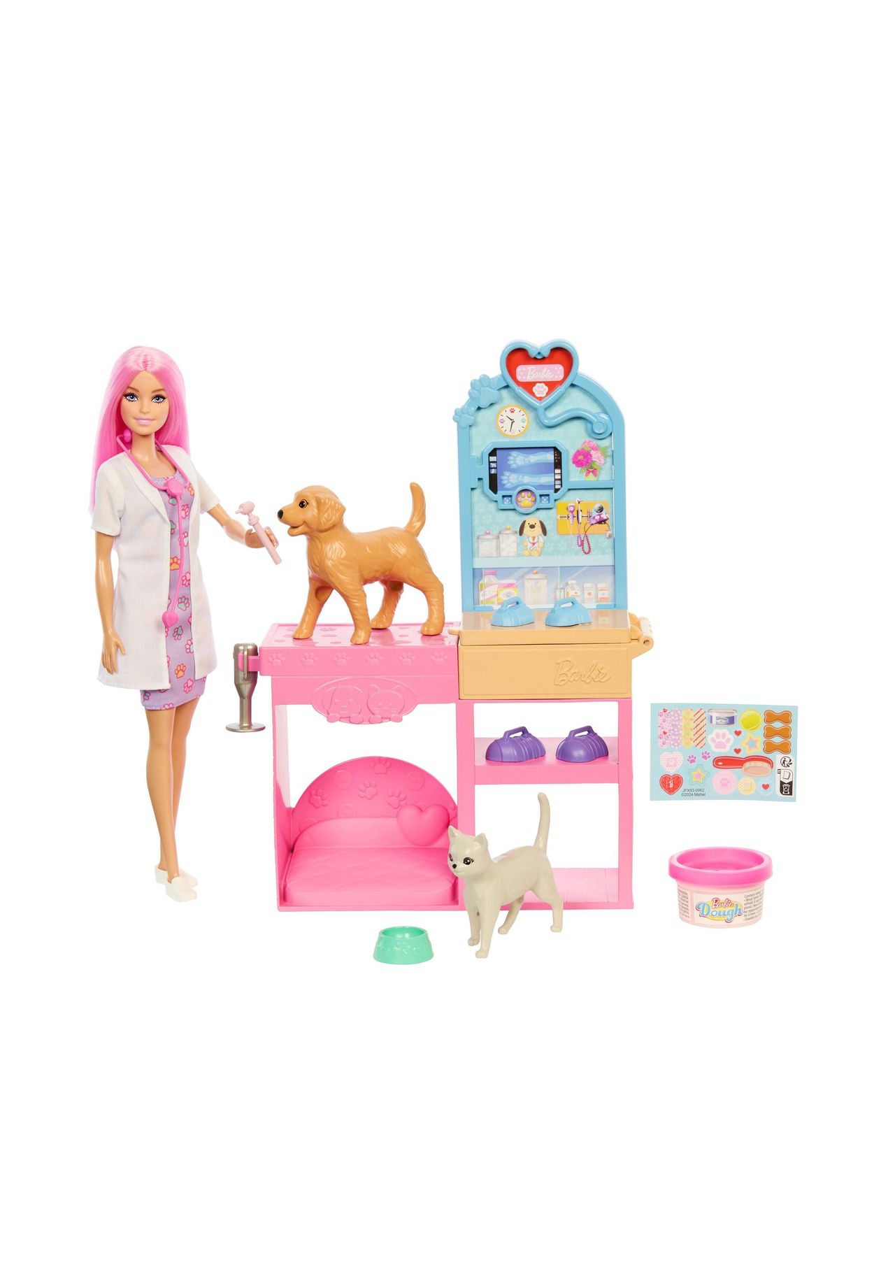 Barbie Haustierklinik Sp, MEHRFARBIG, 99, 99