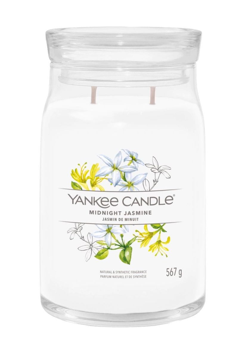 YANKEE CANDLE® Duftkerze 'Midnight Jasmine', 567 g, weiß