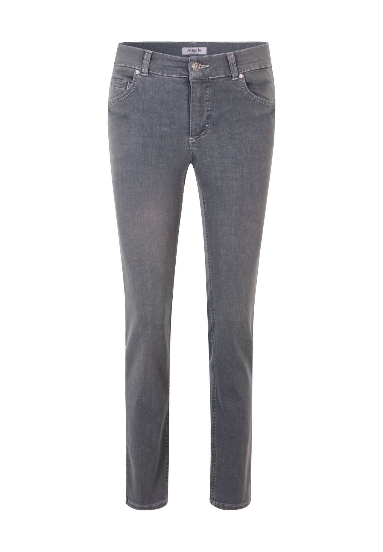 ANGELS Jeanshose 'Cici', Five-Pocket, Regular Fit, für Damen, grau, 44/28