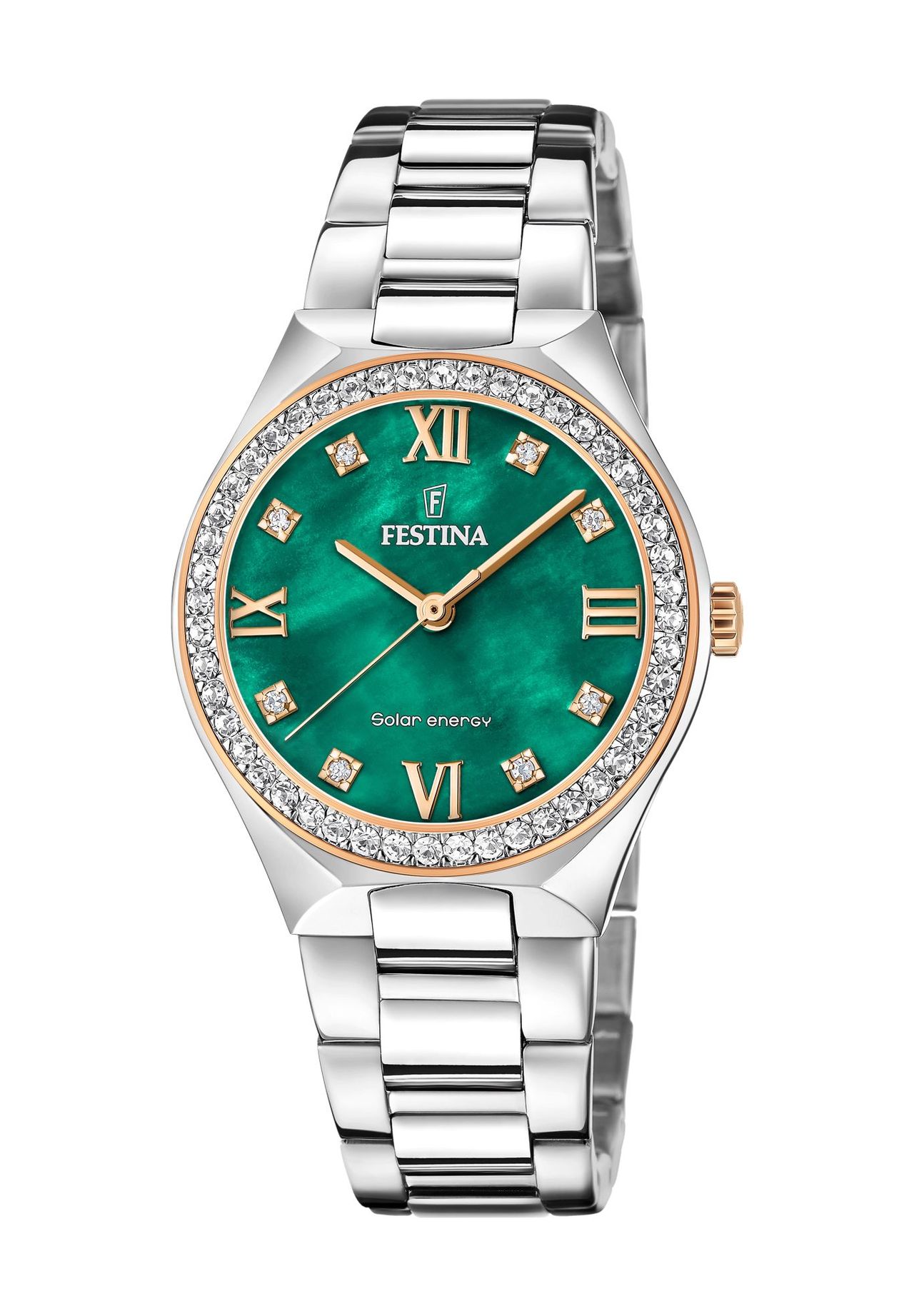 FESTINA Damen Solaruhr 'F20658', GRÜN