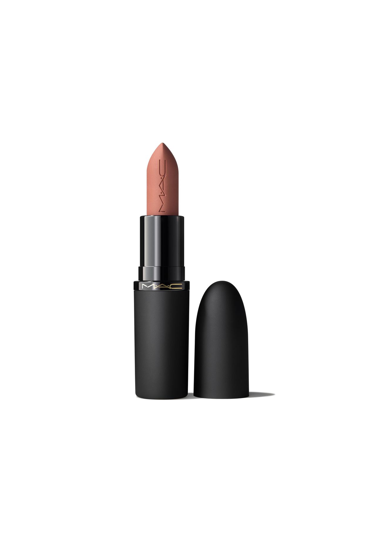M·A·C Powder Kiss Hazy Matte Lipstick, Lippen Make-up, lippenstifte, Creme, braun (OFF THE MARKET), mattierend|deckend, Deckkraft: Mittel bis Hoch, braun, 3,5 G