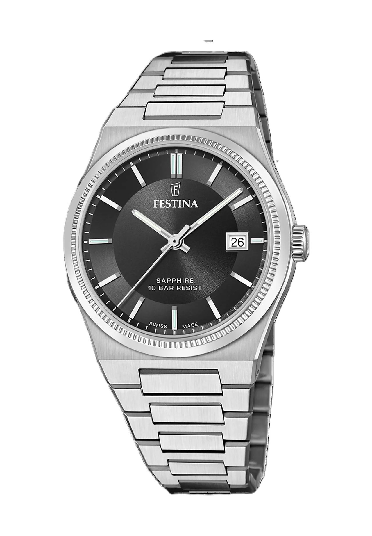 FESTINA Herren Armbanduhr „F20034“, SCHWARZ