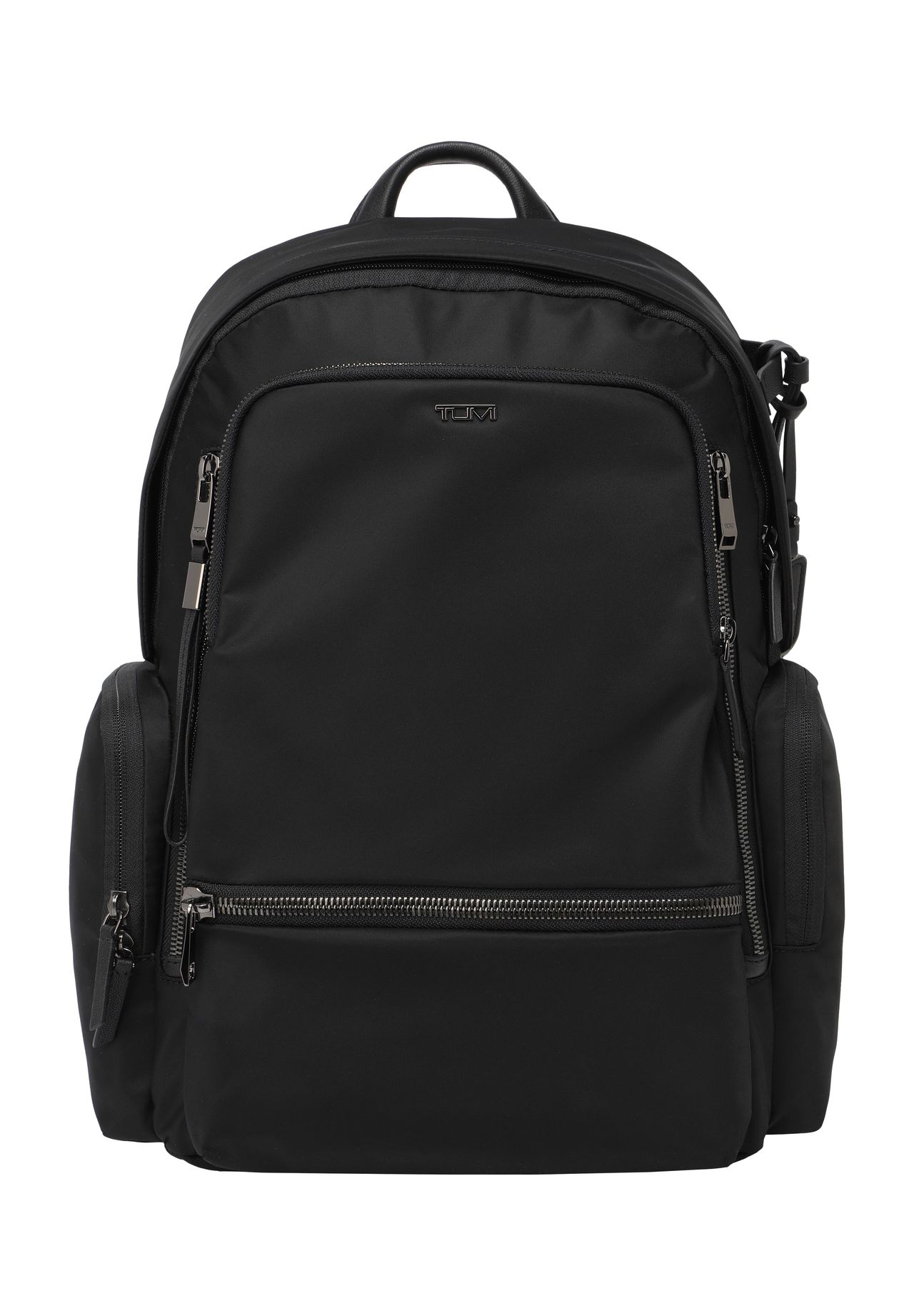 TUMI Rucksack, Reißverschlussfach, Trolleyaufsatzfunktion, für Damen, schwarz, 99