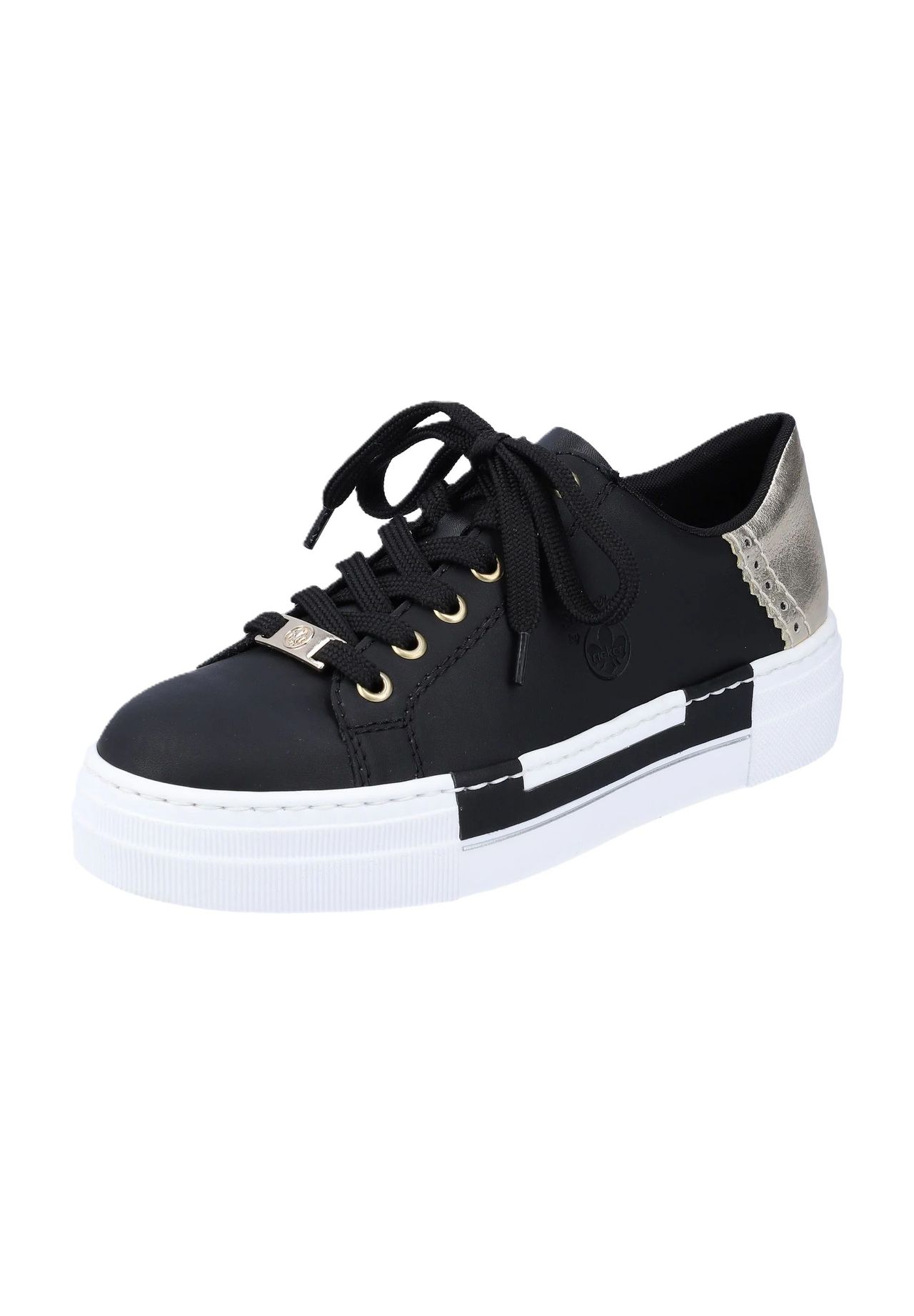 rieker Sneaker, Leder, für Damen, schwarz, 40