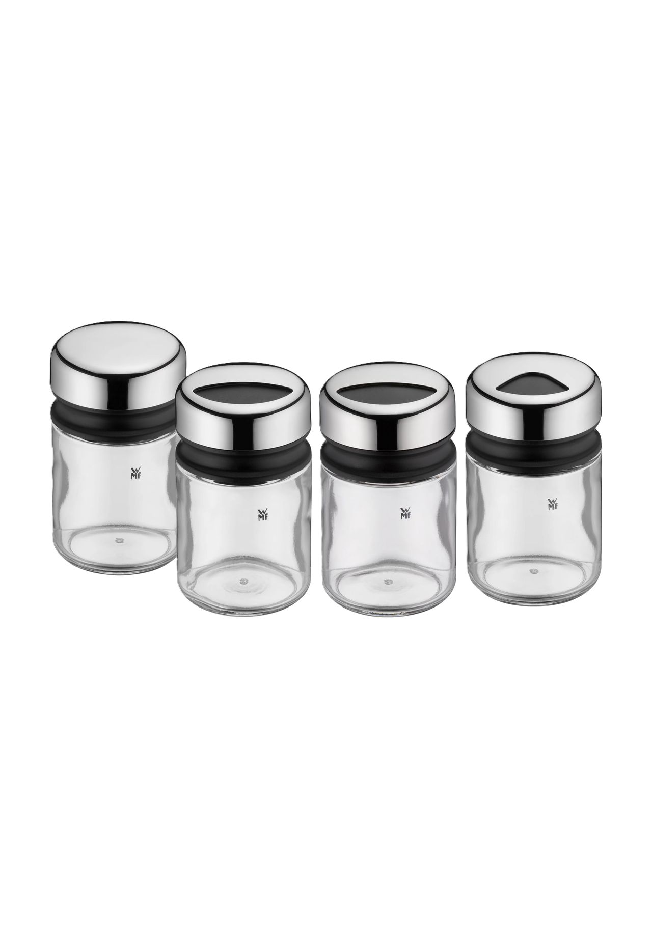 WMF Gewürzstreuer-Set, 4-teilig, transparent, 99