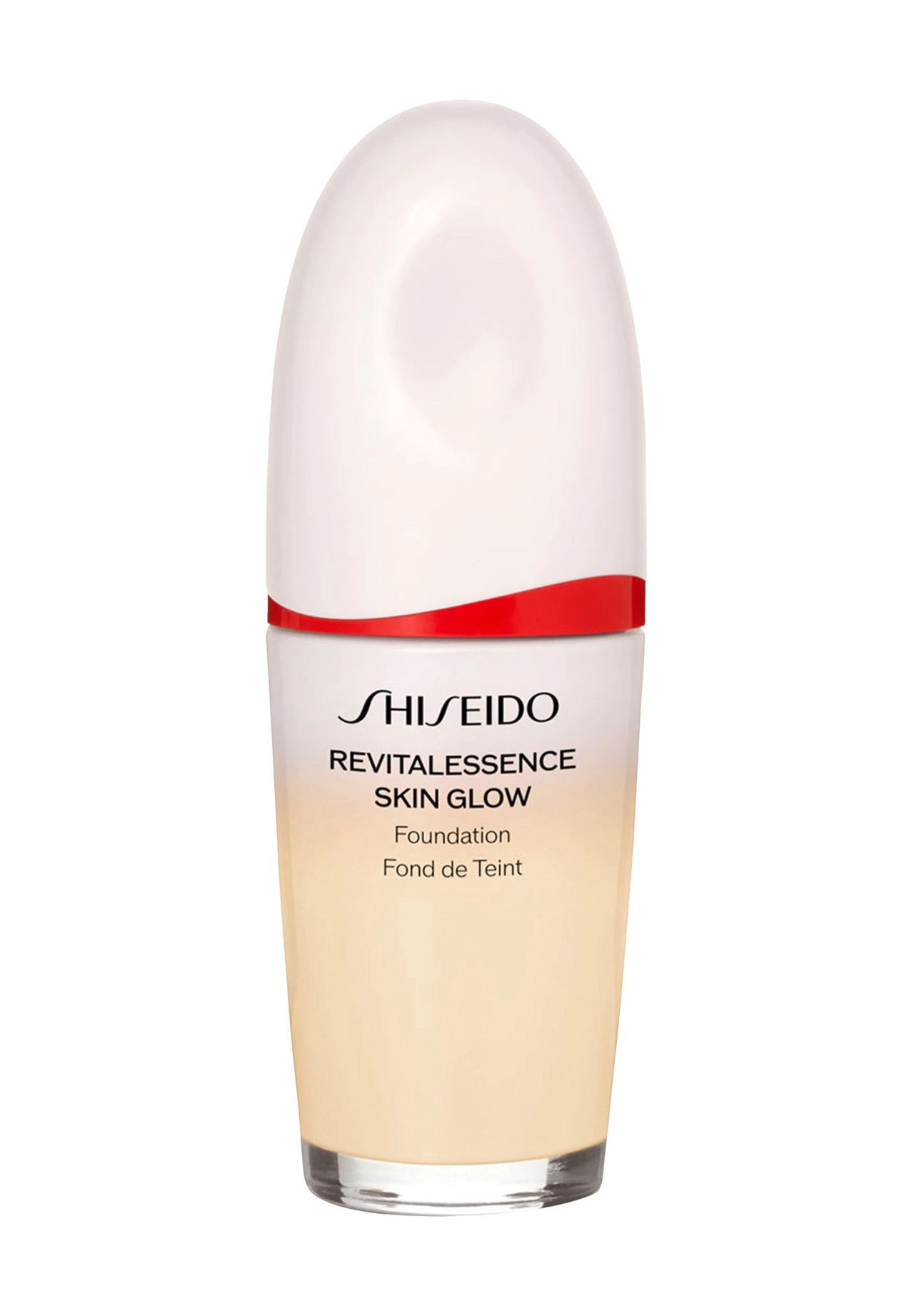 SHISEIDO Synchro Skin Revitalessence Glow Foundation, Gesichts Make-up, foundation, braun (MAHOGANY), strahlend, Deckkraft: Mittel, dermatologisch getestet, braun, 30