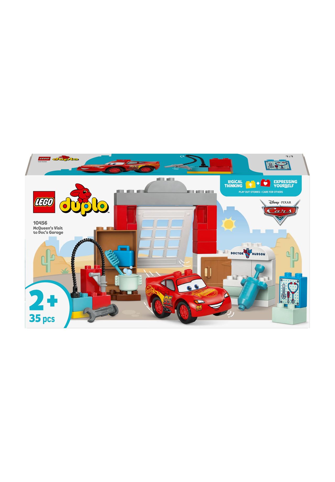 LEGO® DUPLO® - 10456 Disney and Pixar Cars – McQueens Besuch in Docs Werkstatt