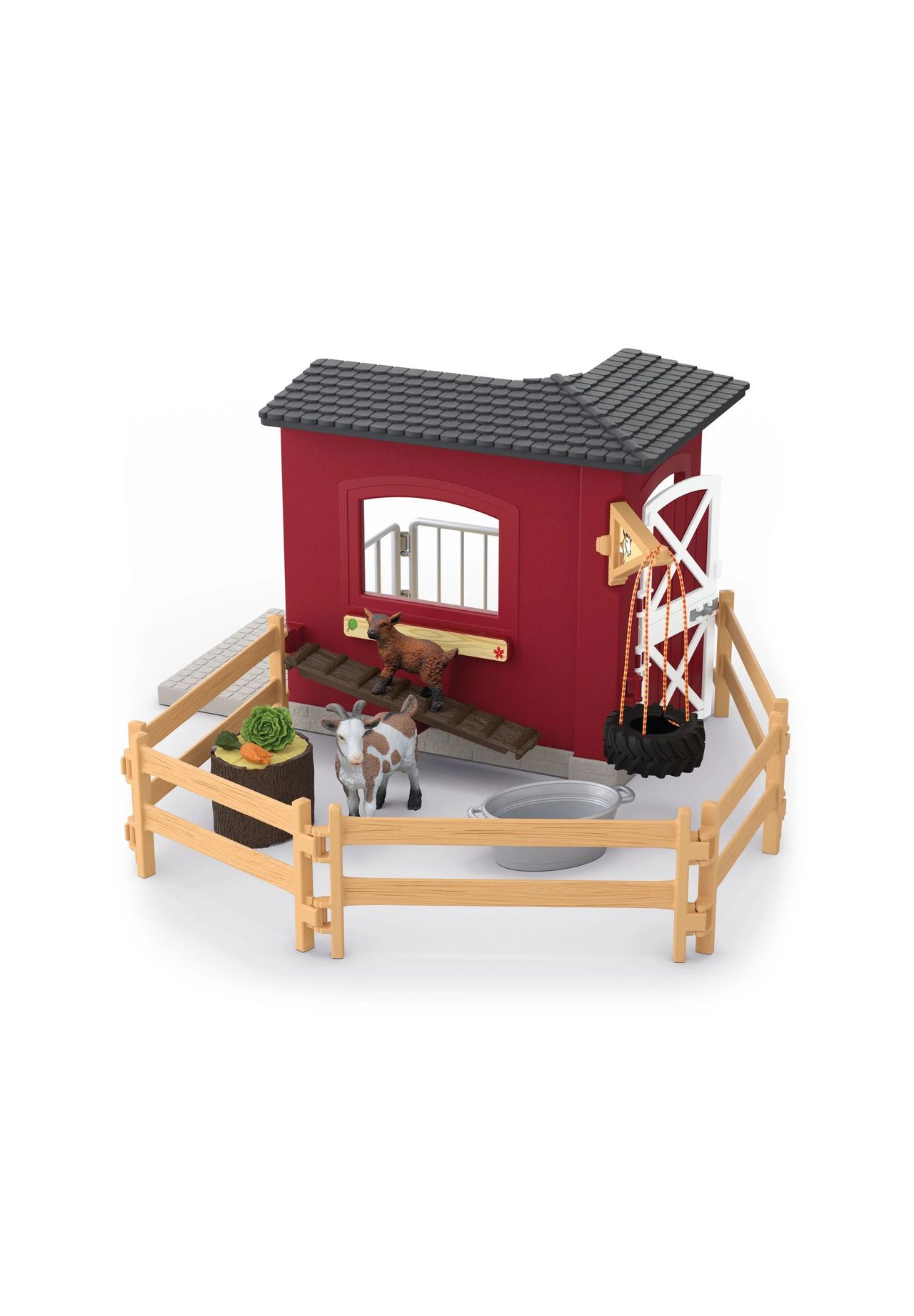 schleich® Ziegenstall 42726, 152 MEHRFARBIG, 99