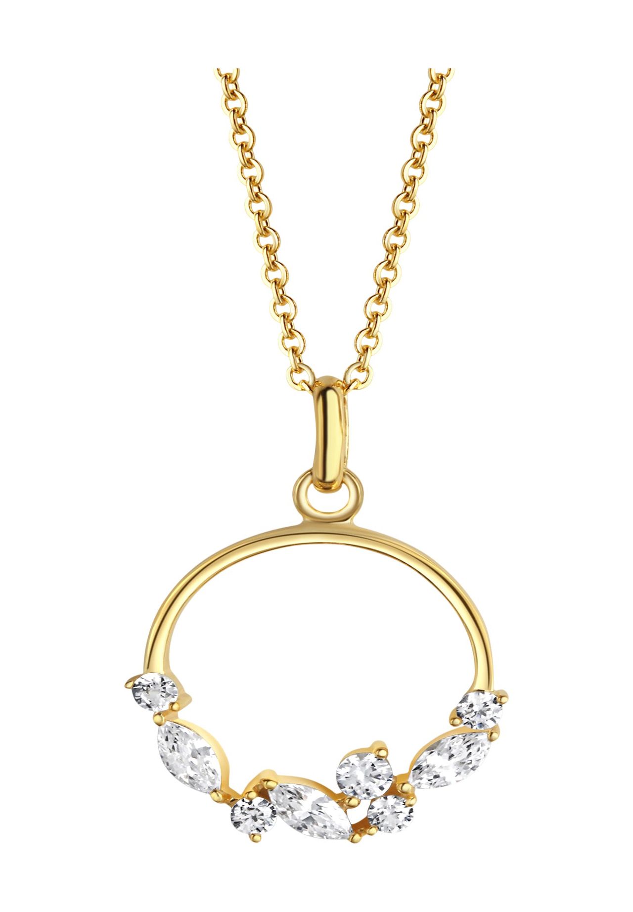 CELESTA® Damen Kette mit Anhänger, 375er Gold, GOLD, 99