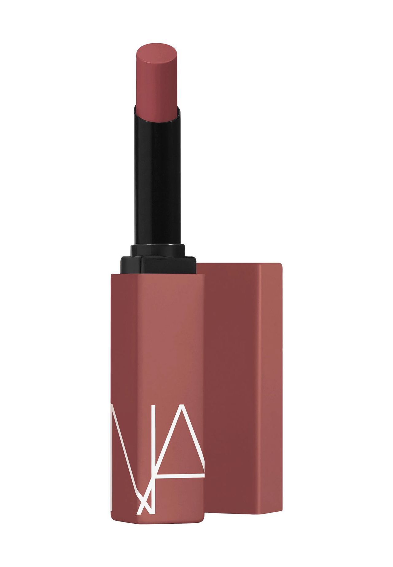 NARS Powermatte Lippenstift, Lippen Make-up, lippenstifte, Fest, braun (NO SATISFACTION), mattierend, Deckkraft: Mittel bis Hoch, braun, 1 1/2