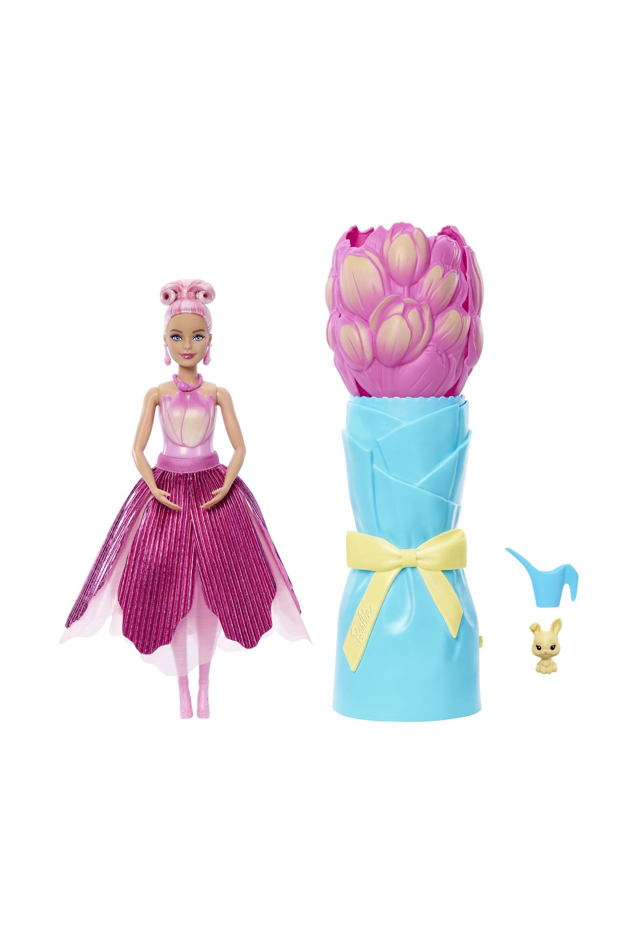 Barbie Flower Surprise Puppe, pink, 99