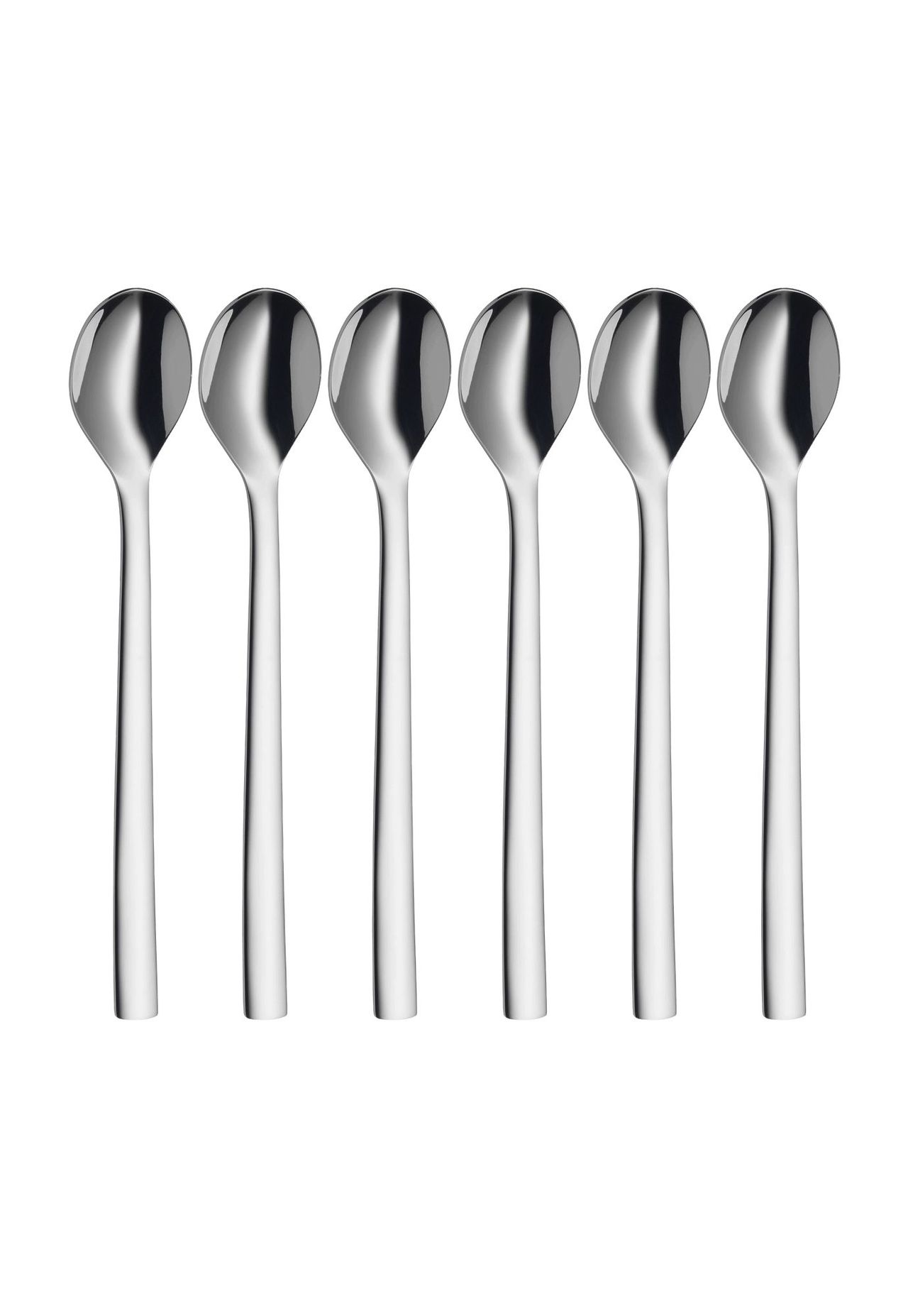 WMF Latte Macchiato Löffel-Set, 6-teilig, silber