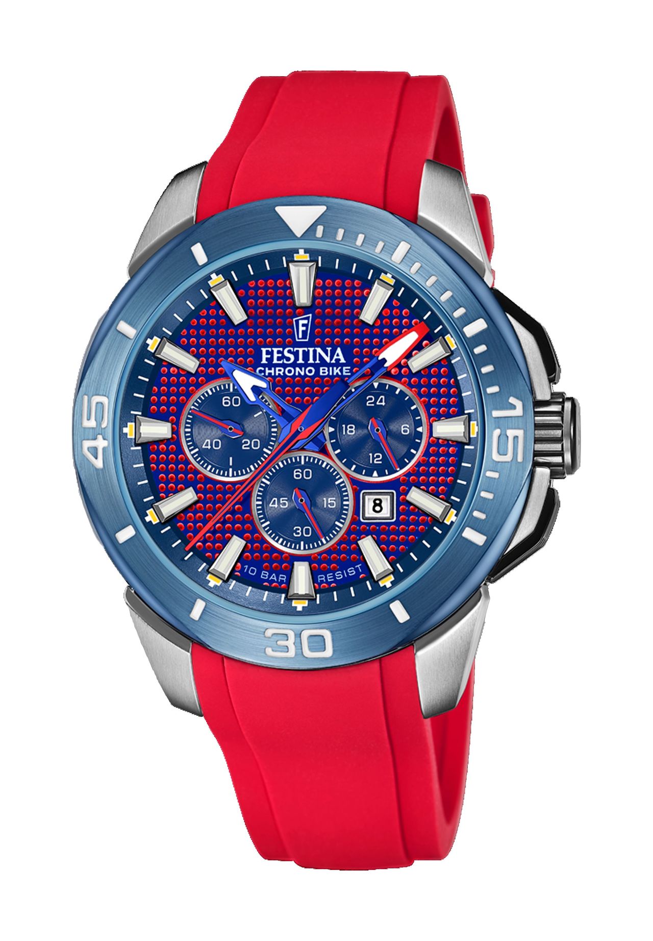 FESTINA Herren Chronograph 'F20642', BLAU/ROT