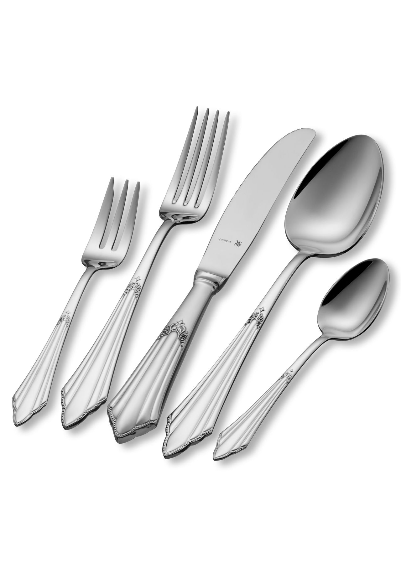 WMF Besteck-Set 'Fächer', 30-teilig, silber