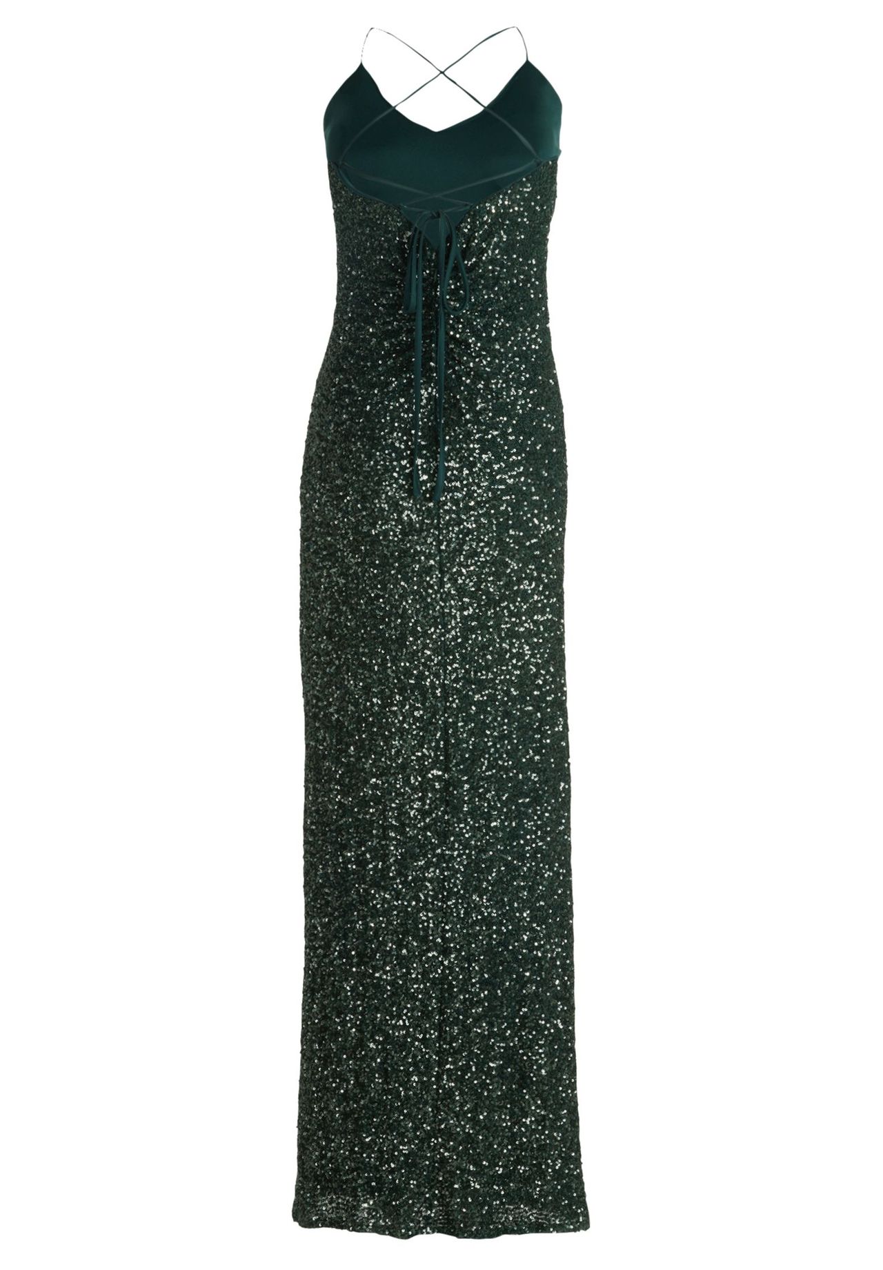 Vera Mont Abendkleid, Raffung, Schlitz, für Damen, grün, 38