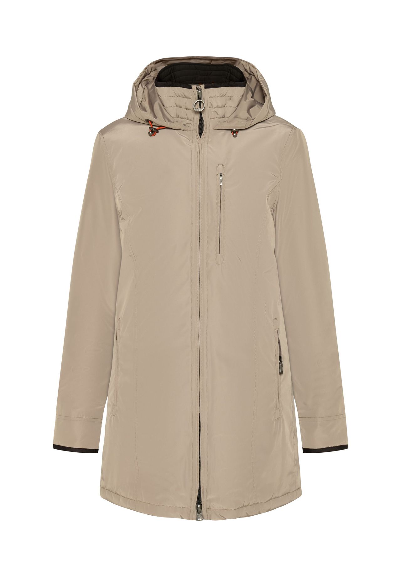 WELLENSTEYN Funktionsjacke 'Stockholm', Stehkragen, Kapuze, für Damen, weiß, S