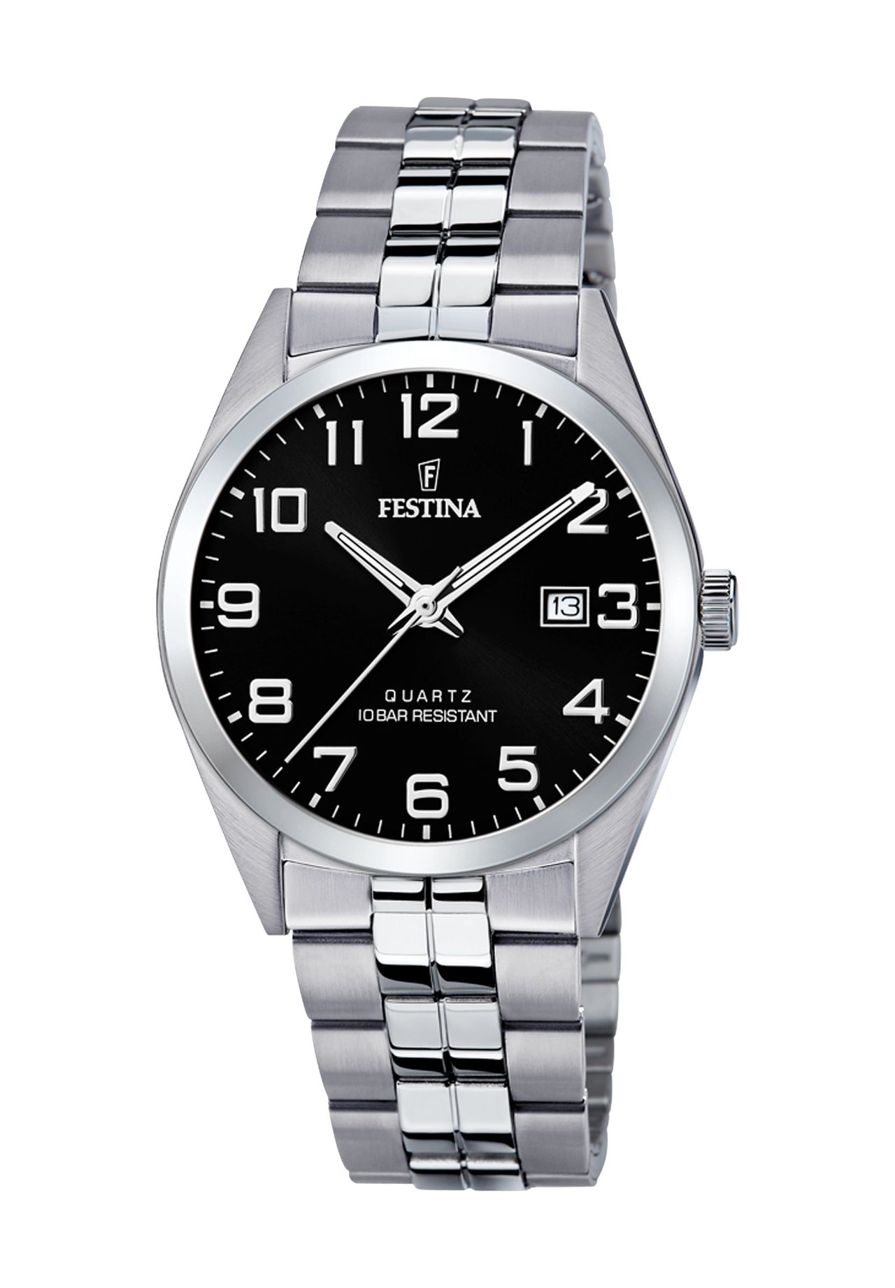 FESTINA Herrenuhr 'F20437', SILBER/SCHWARZ