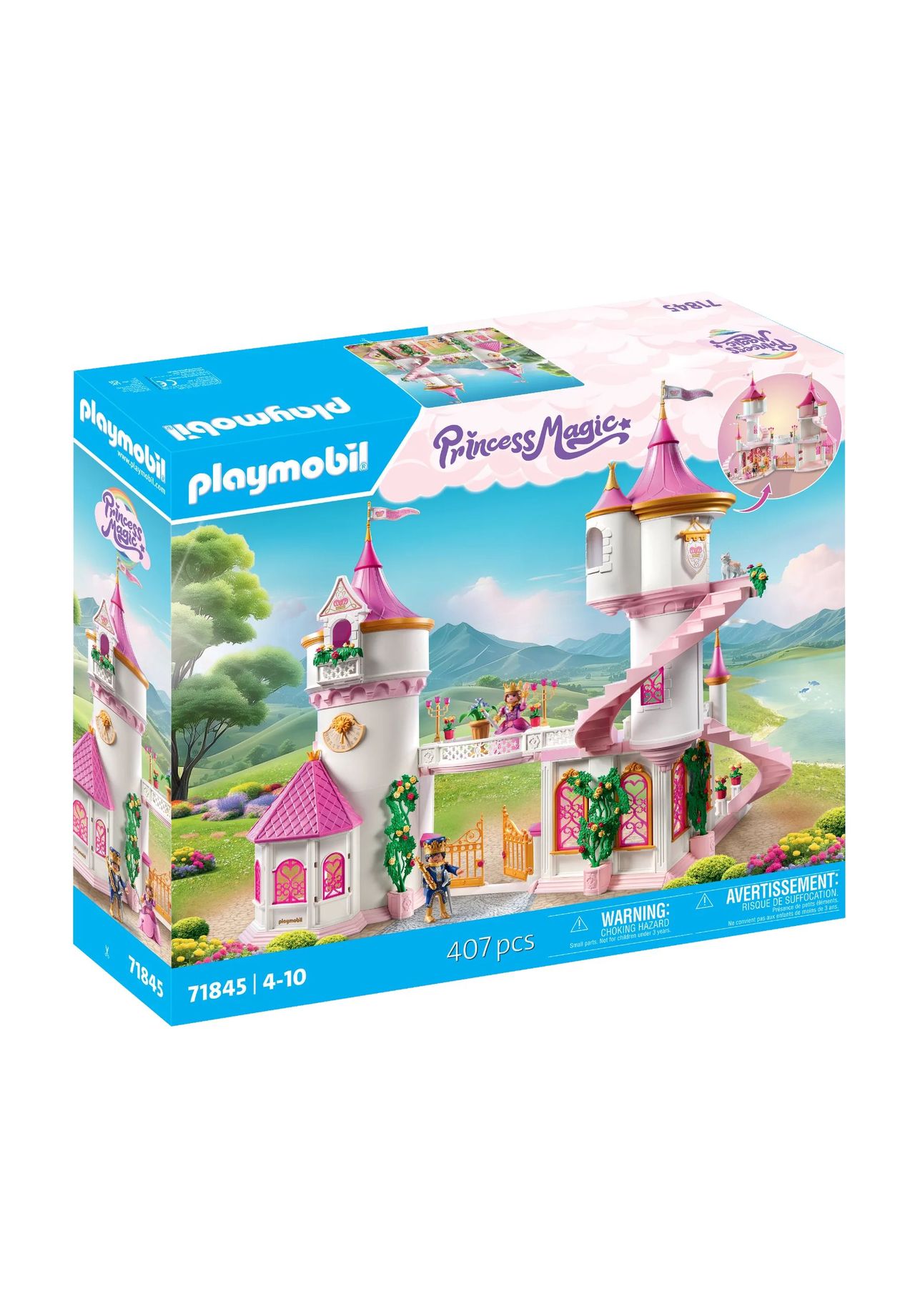playmobil® Princess Magic - Prinzessinnenschloss mit Königspaar 71845, BUNT, 99