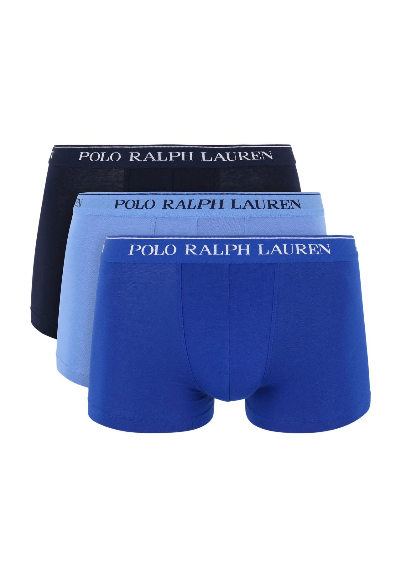 POLO RALPH LAUREN Pants, 3er-Pack, Marken-Schriftzug, für Herren, blau, L